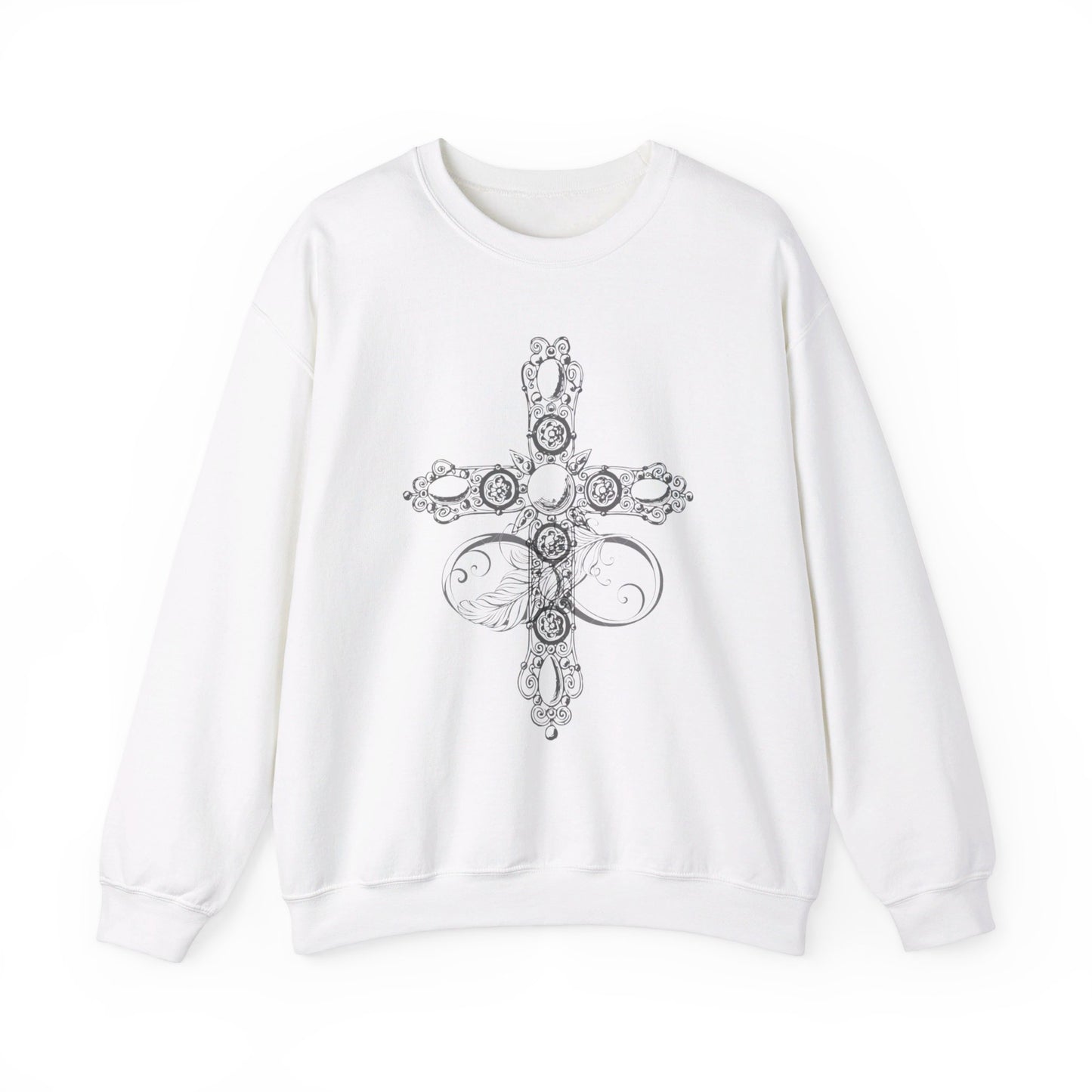 Twinflame Cross Infinity Sweatshirt