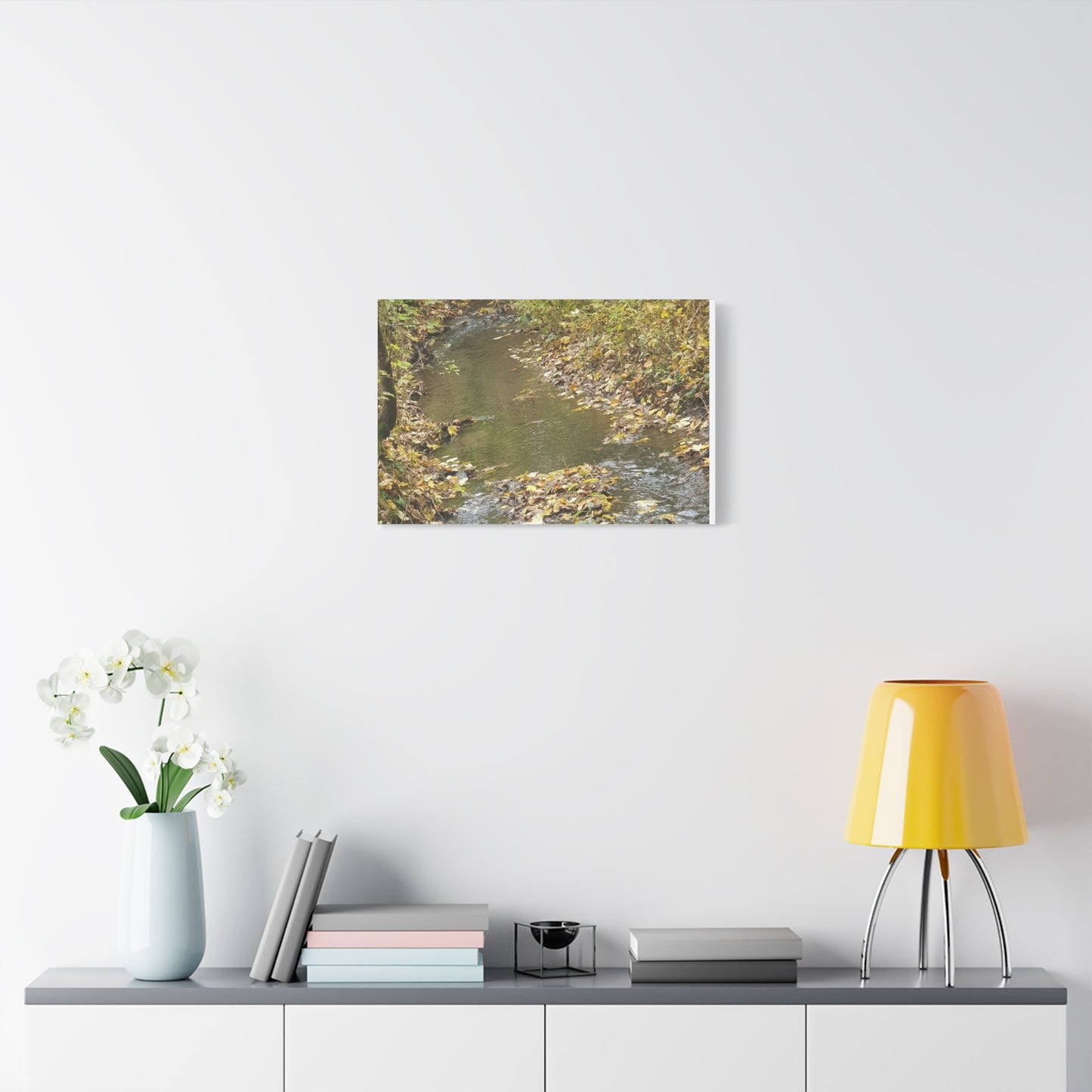 Canvas Print Autumn Water