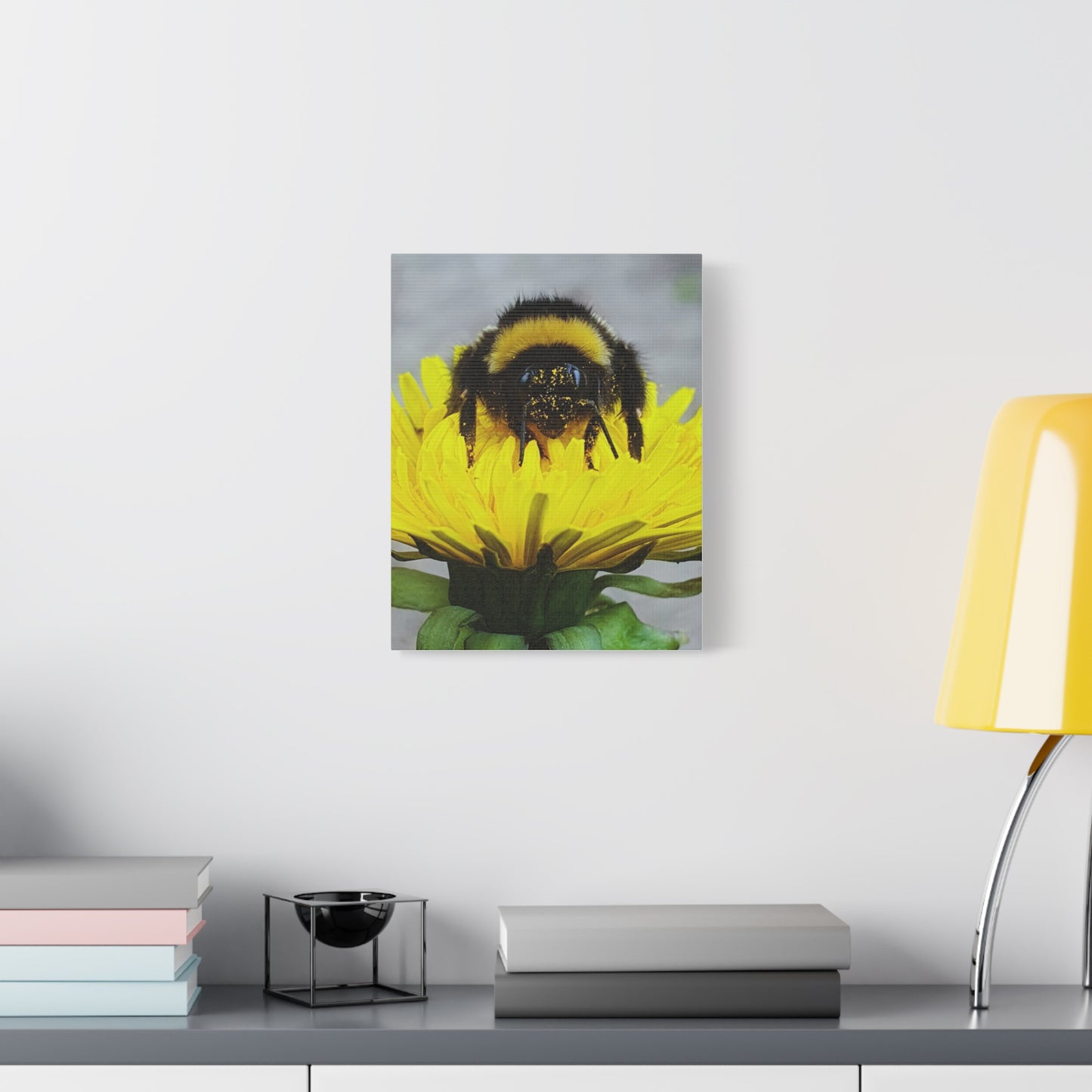 Canvas Nature Photograph Bee Print