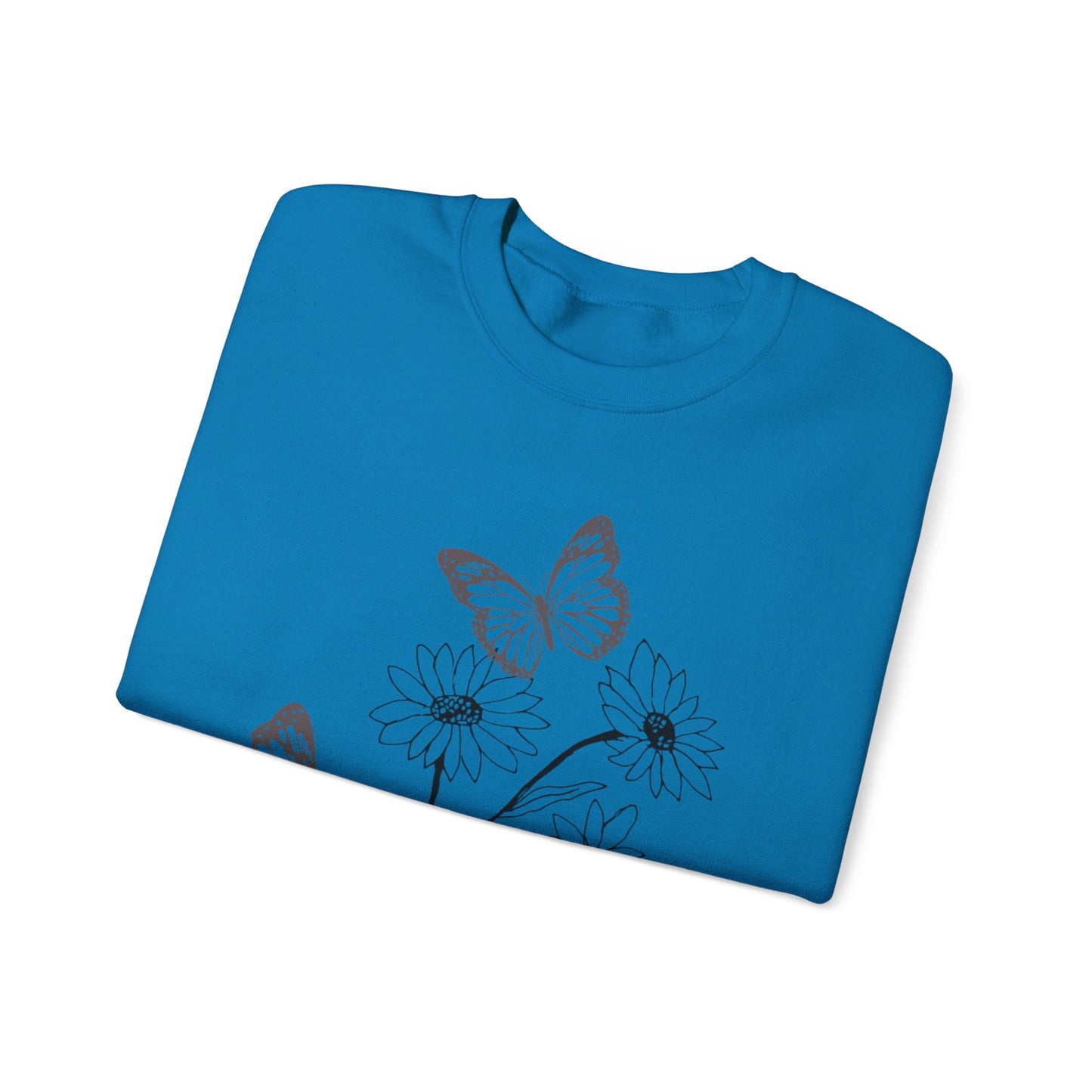 Butterfly Flower Sweatshirt