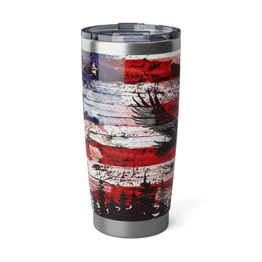 Tumbler Patriotic American Flag