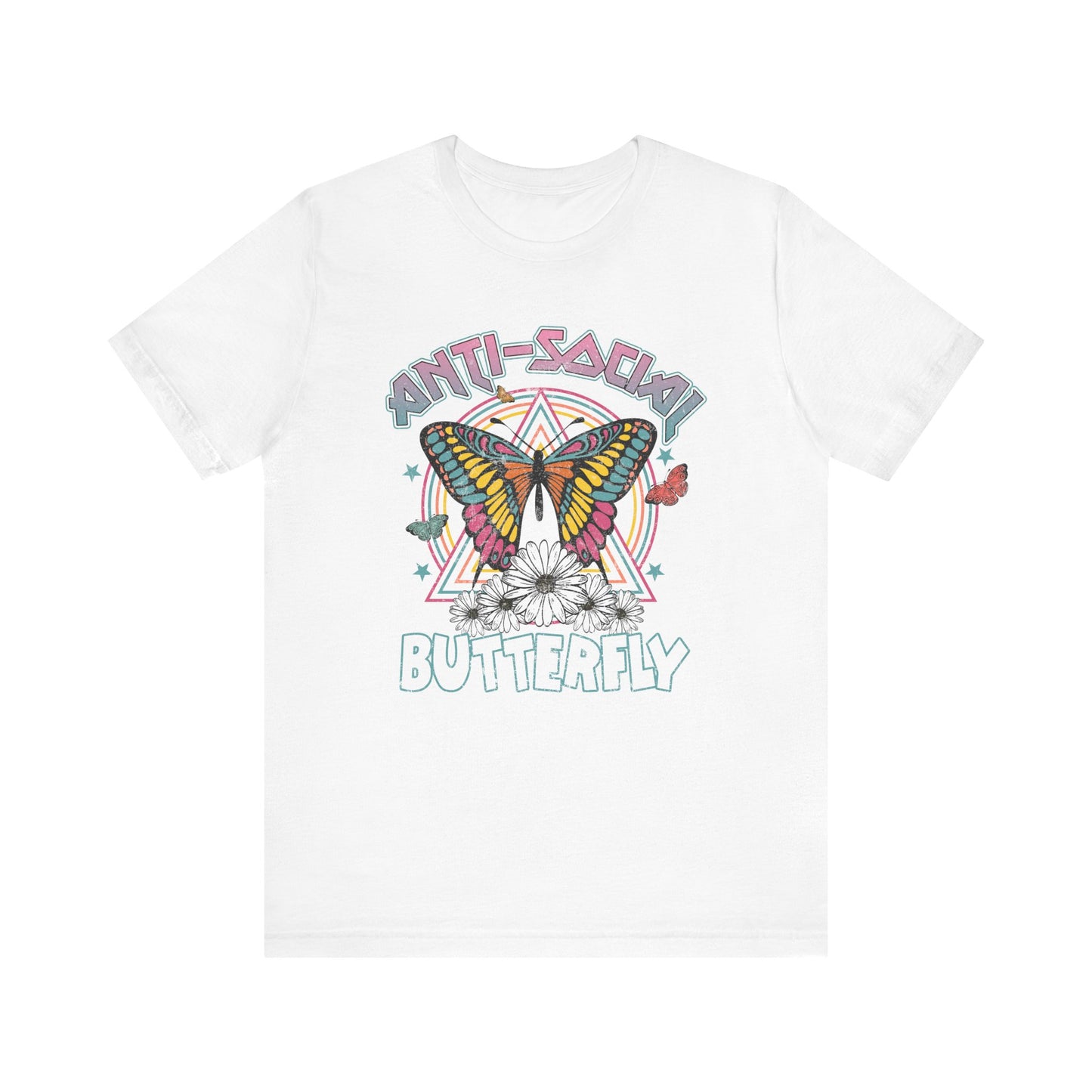 Unisex Tee Anti Social Butterfly T-Shirt