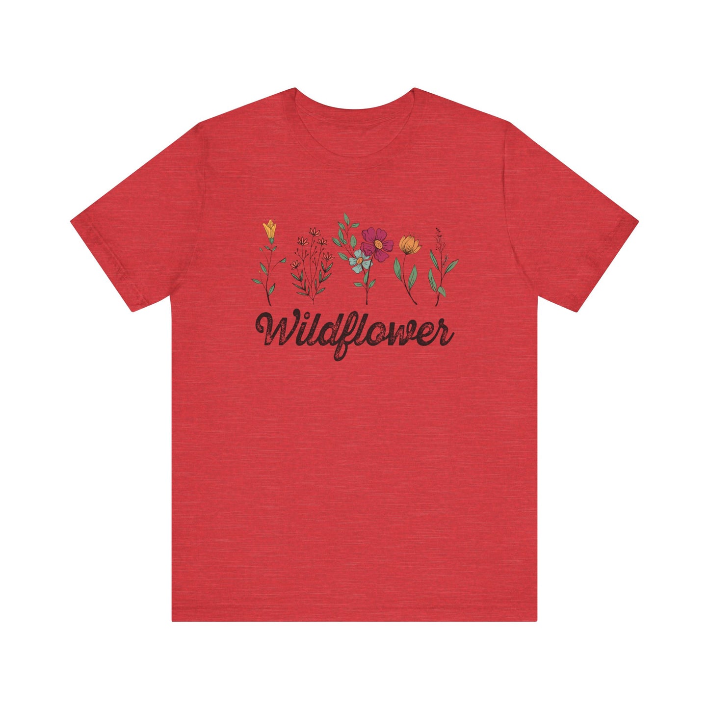 Wildflower Tee - Floral Tshirt for Nature Lovers