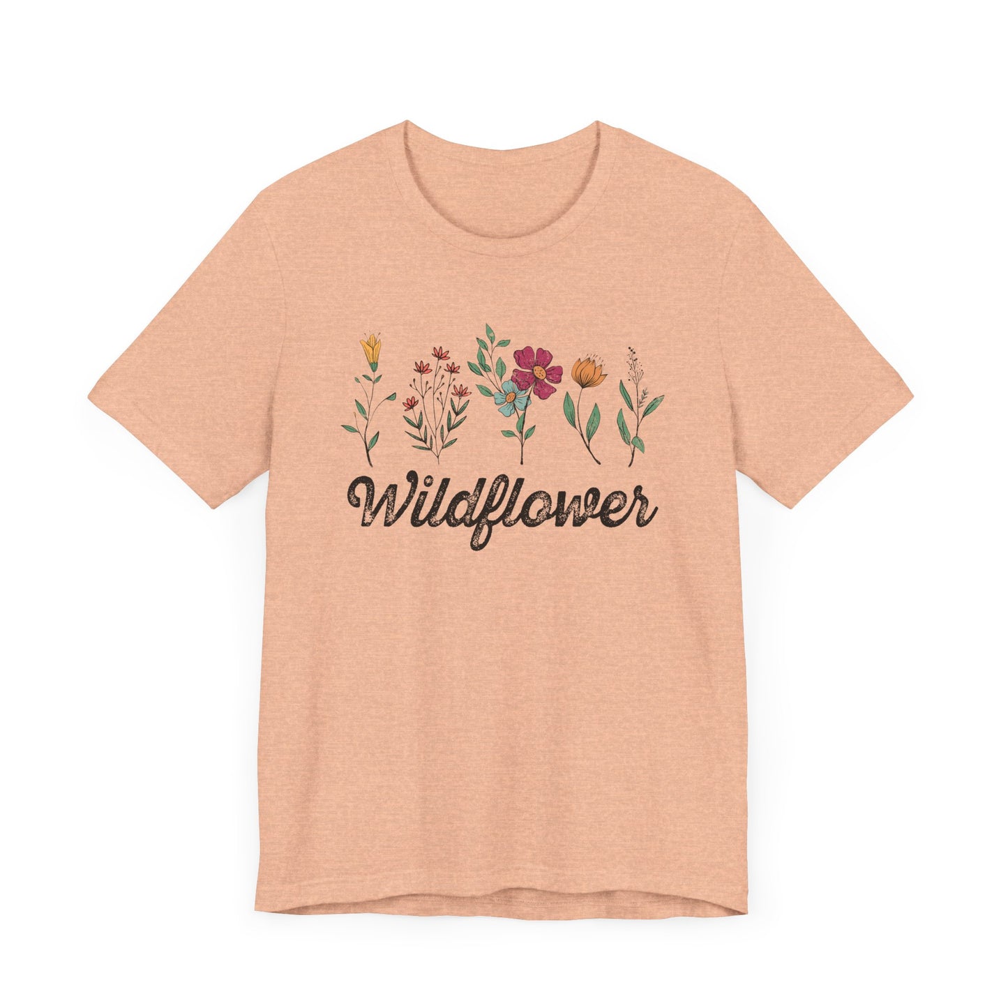 Wildflower Tee - Floral Tshirt for Nature Lovers