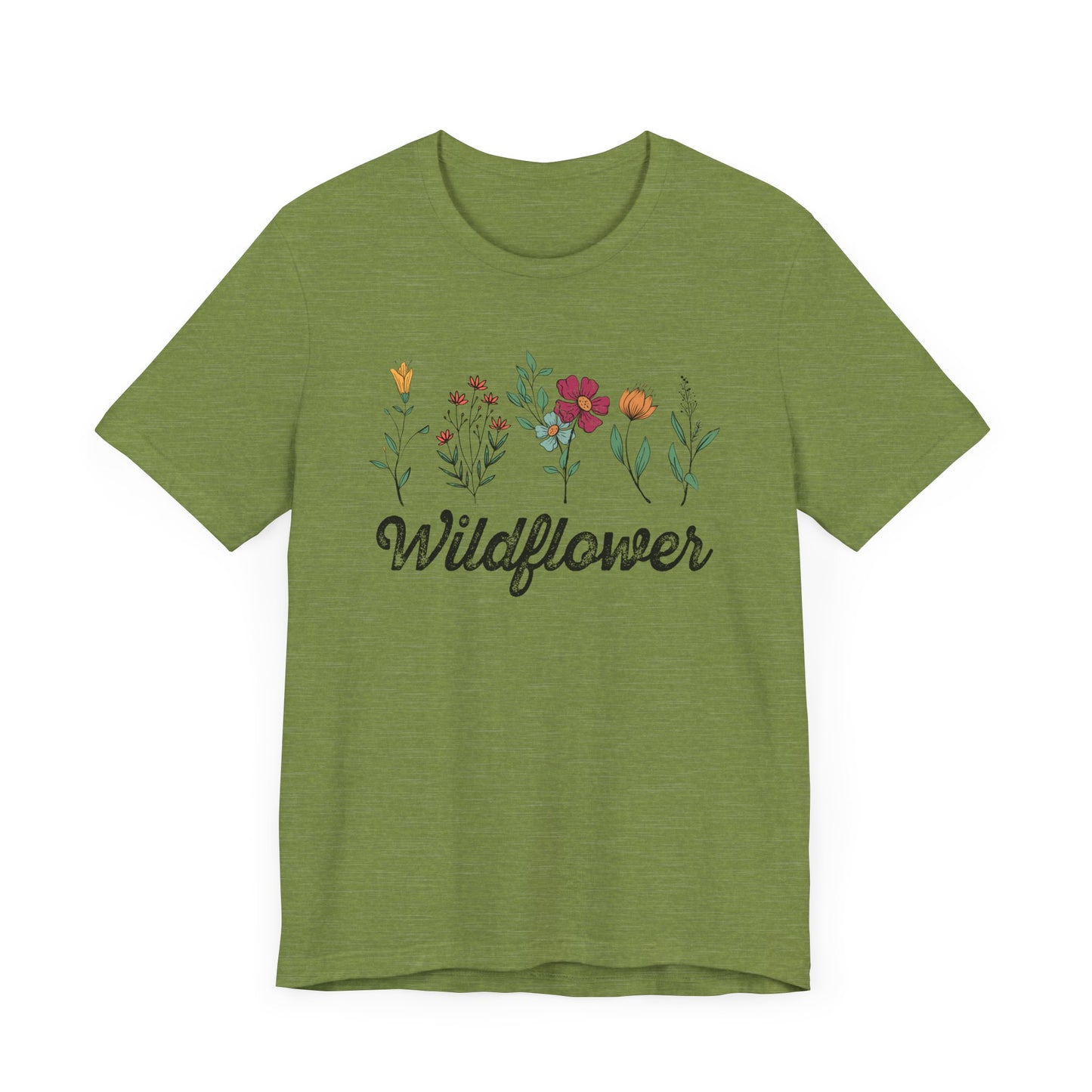 Wildflower Tee - Floral Tshirt for Nature Lovers