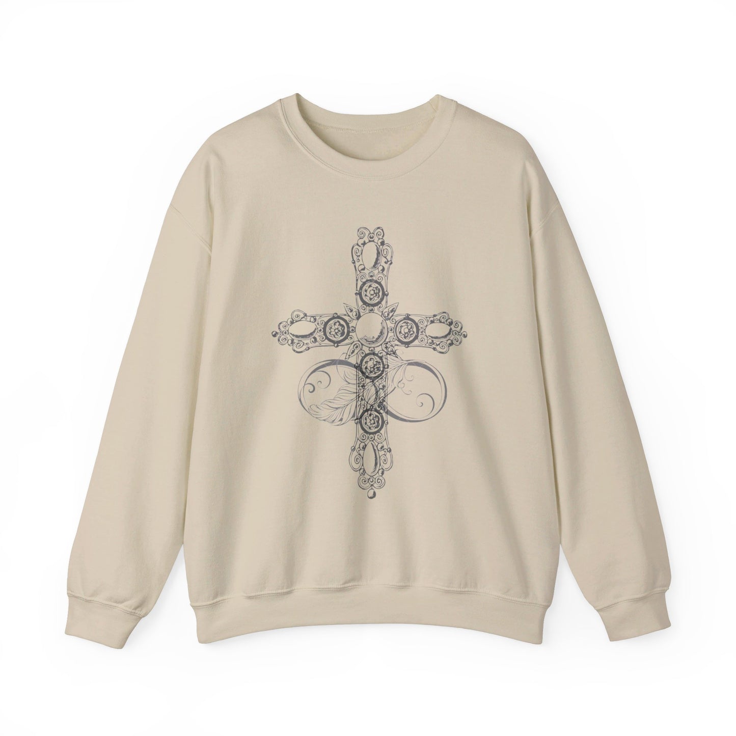 Twinflame Cross Infinity Sweatshirt