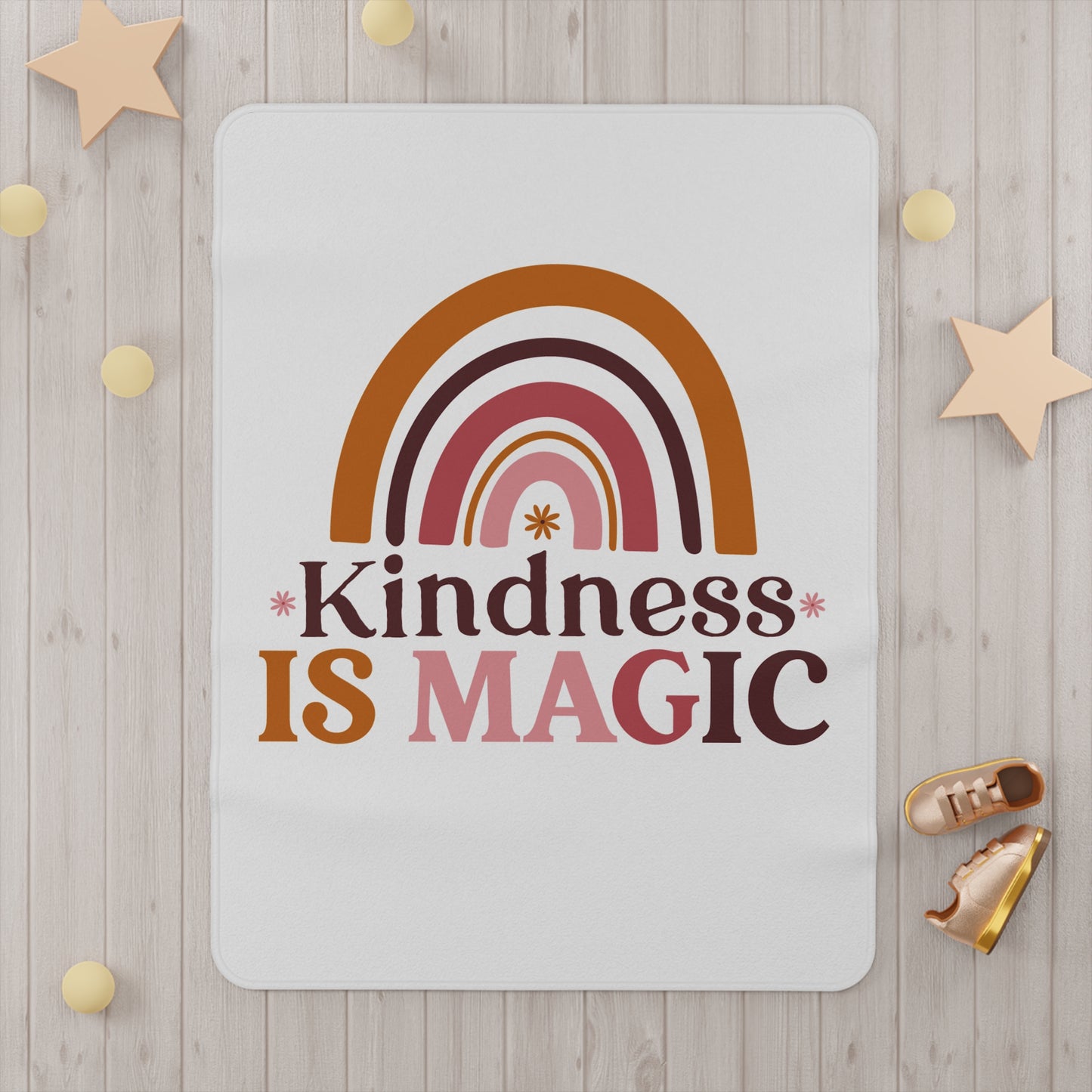 Toddler Blanket - Kindness is Magic