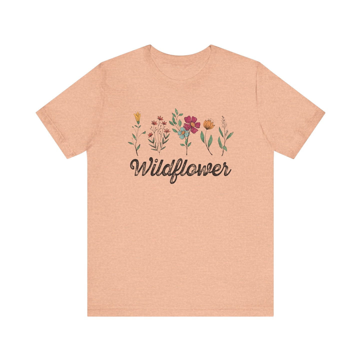 Wildflower Tee - Floral Tshirt for Nature Lovers