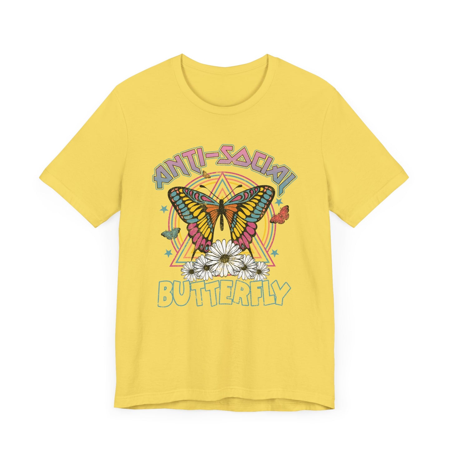 Unisex Tee Anti Social Butterfly T-Shirt