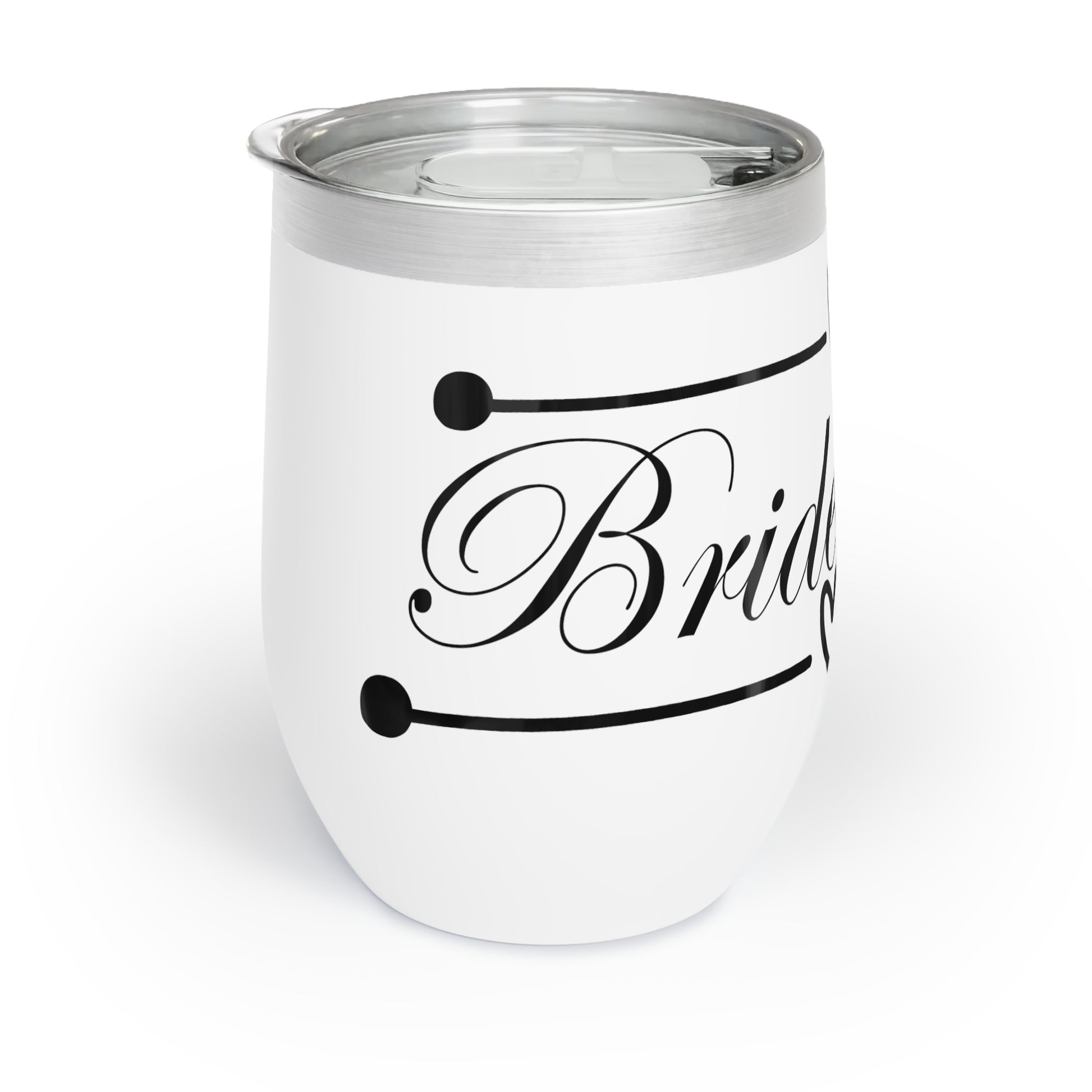 Wedding Party Gift wine tumbler, Stemless Wine Cup