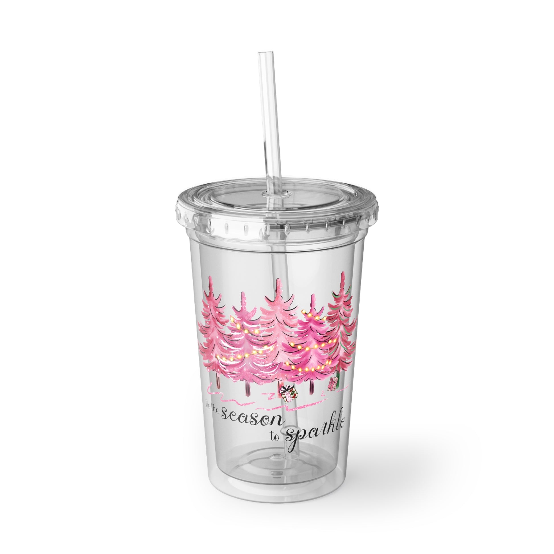 Suave Acrylic Cup, Christmas cup