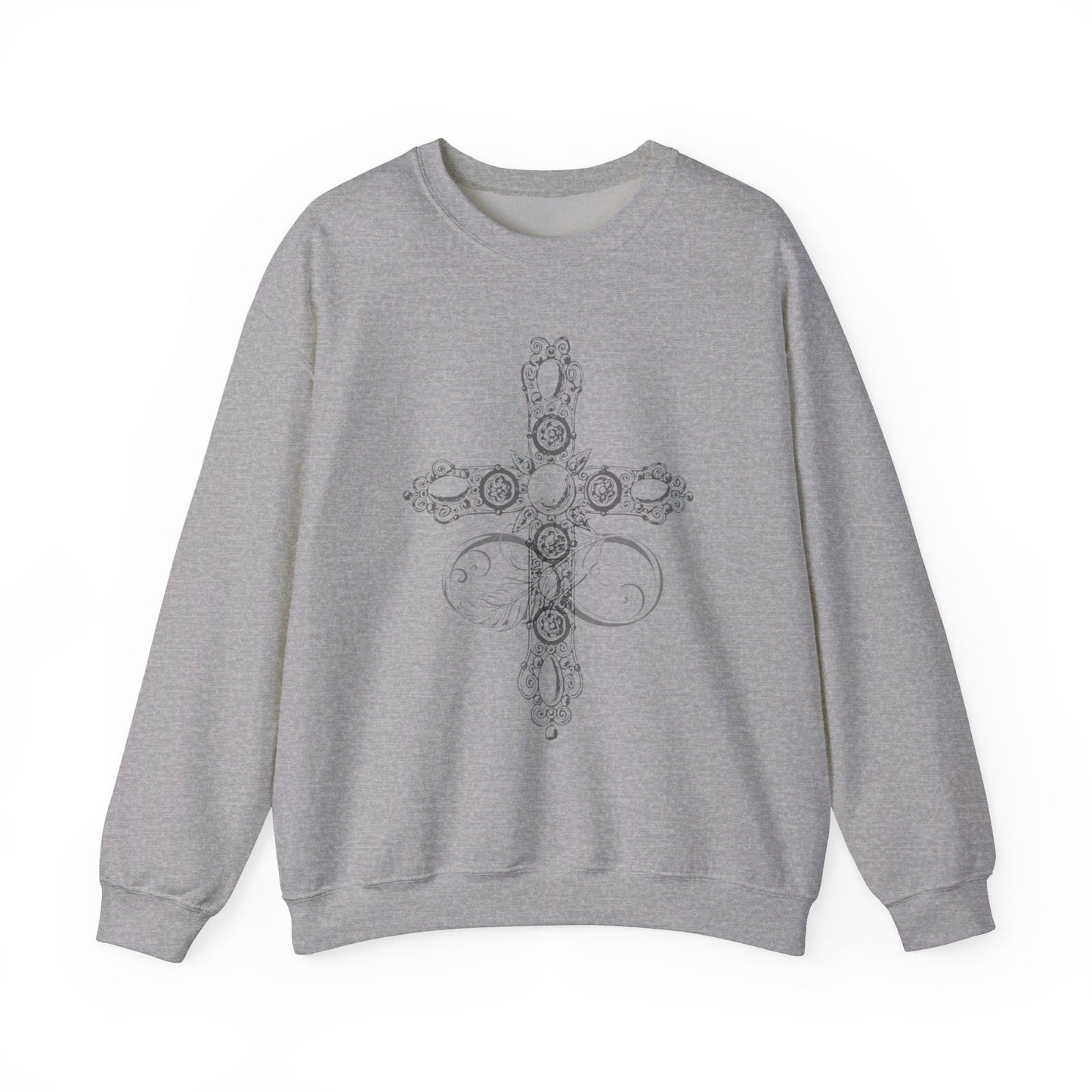 Twinflame Cross Infinity Sweatshirt