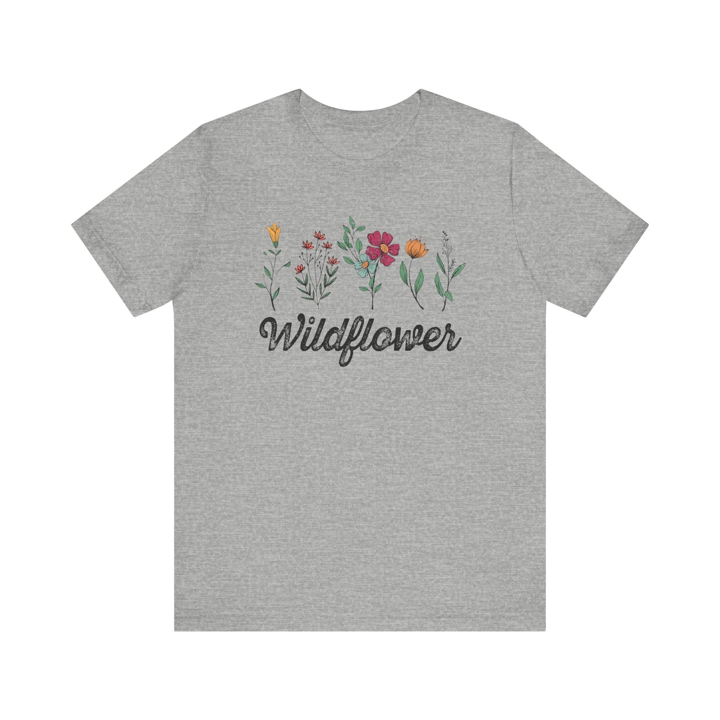 Wildflower Tee - Floral Tshirt for Nature Lovers