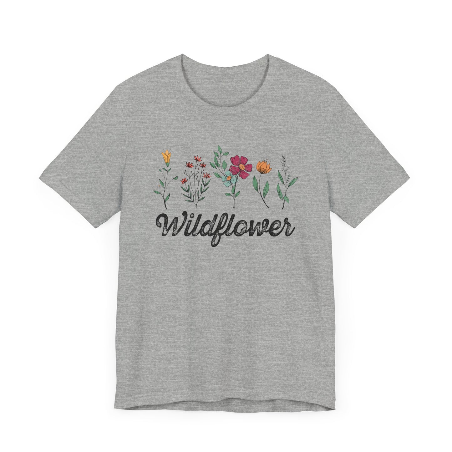 Wildflower Tee - Floral Tshirt for Nature Lovers