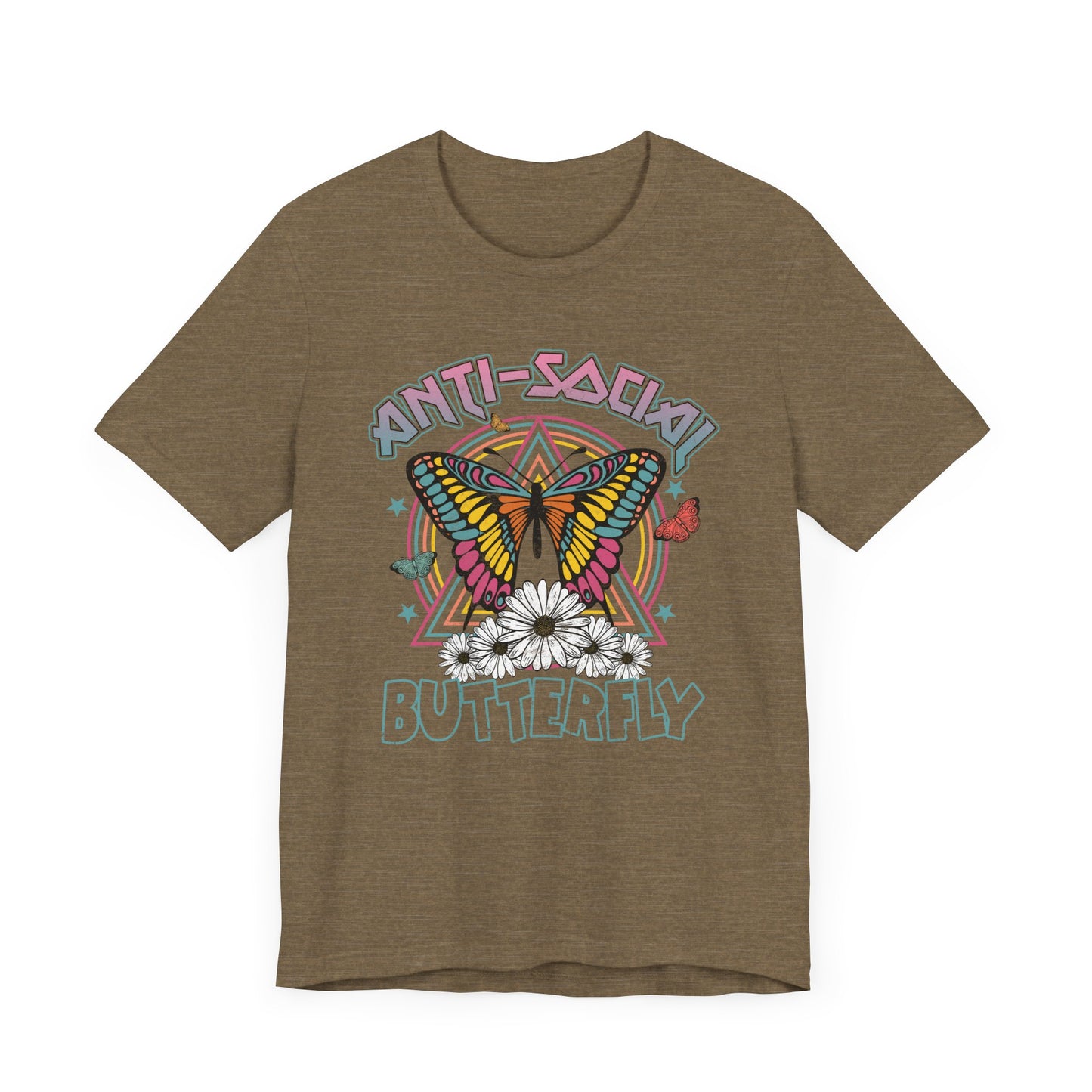 Unisex Tee Anti Social Butterfly T-Shirt