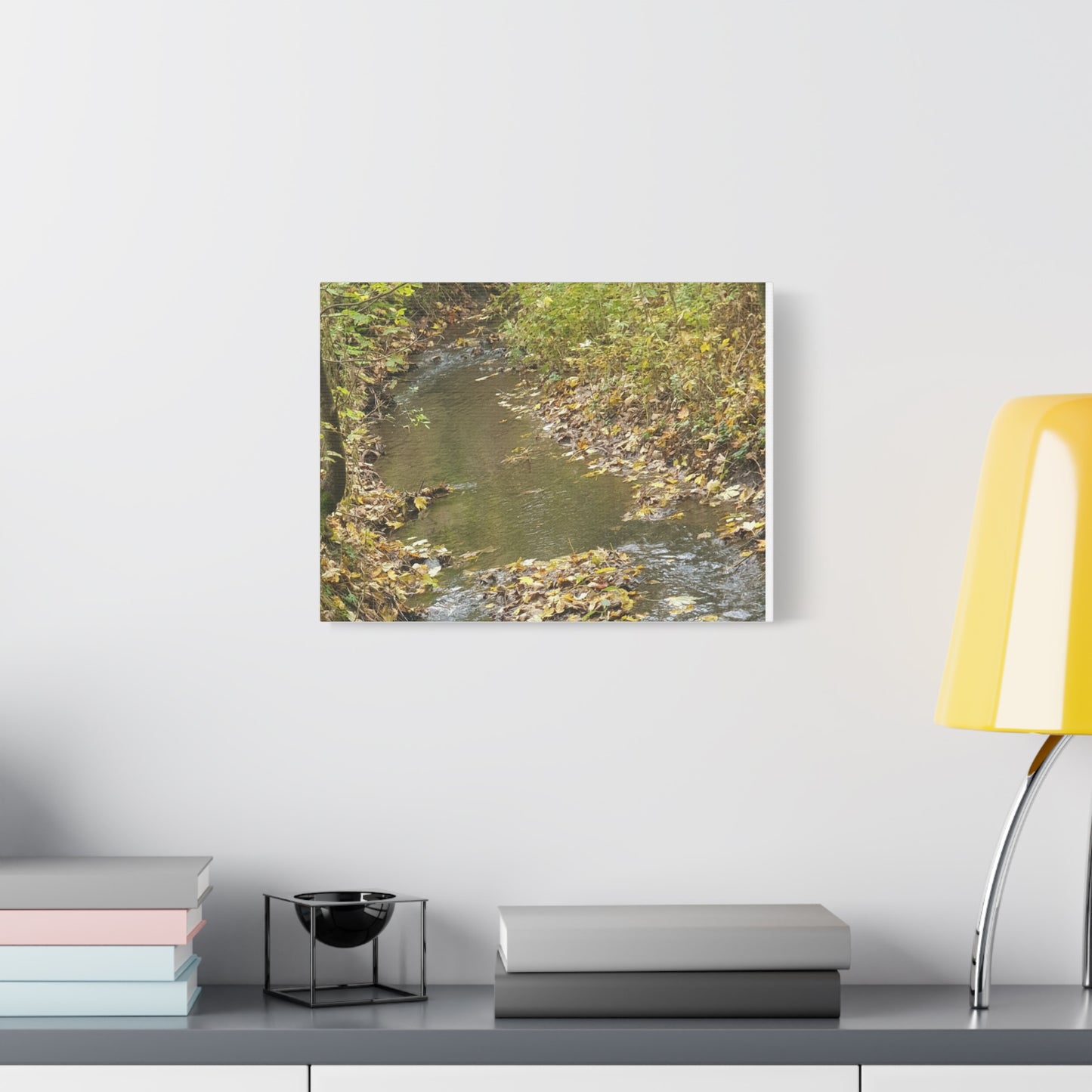 Canvas Print Autumn Water