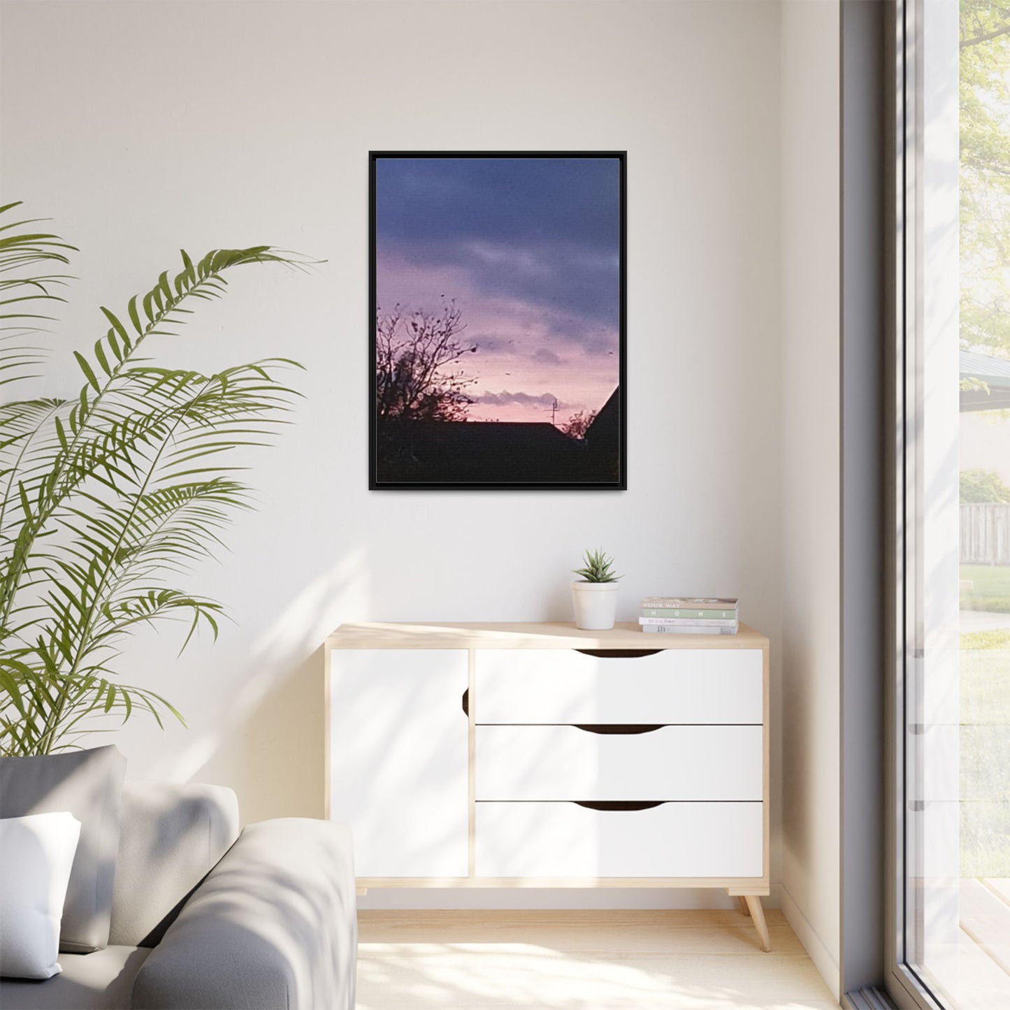 Canvas Wall Art Moonlight