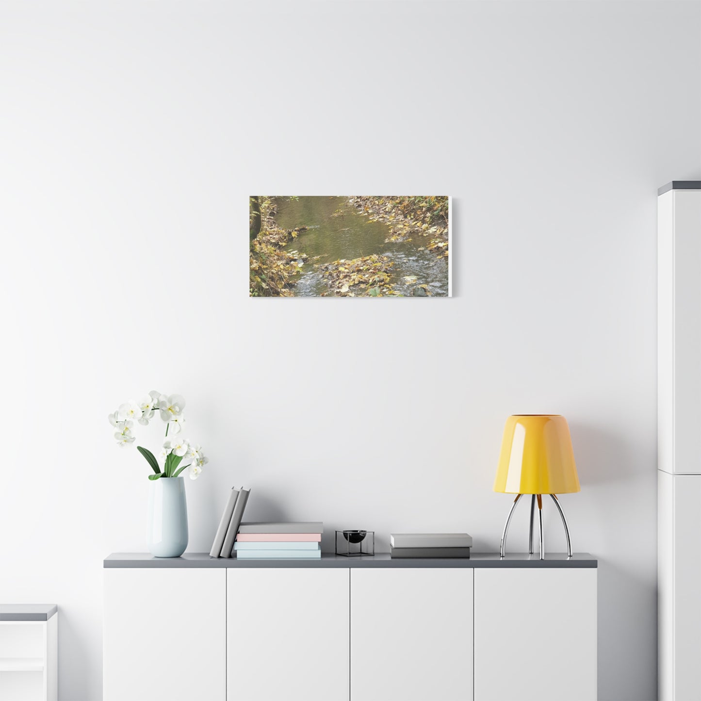 Canvas Print Autumn Water