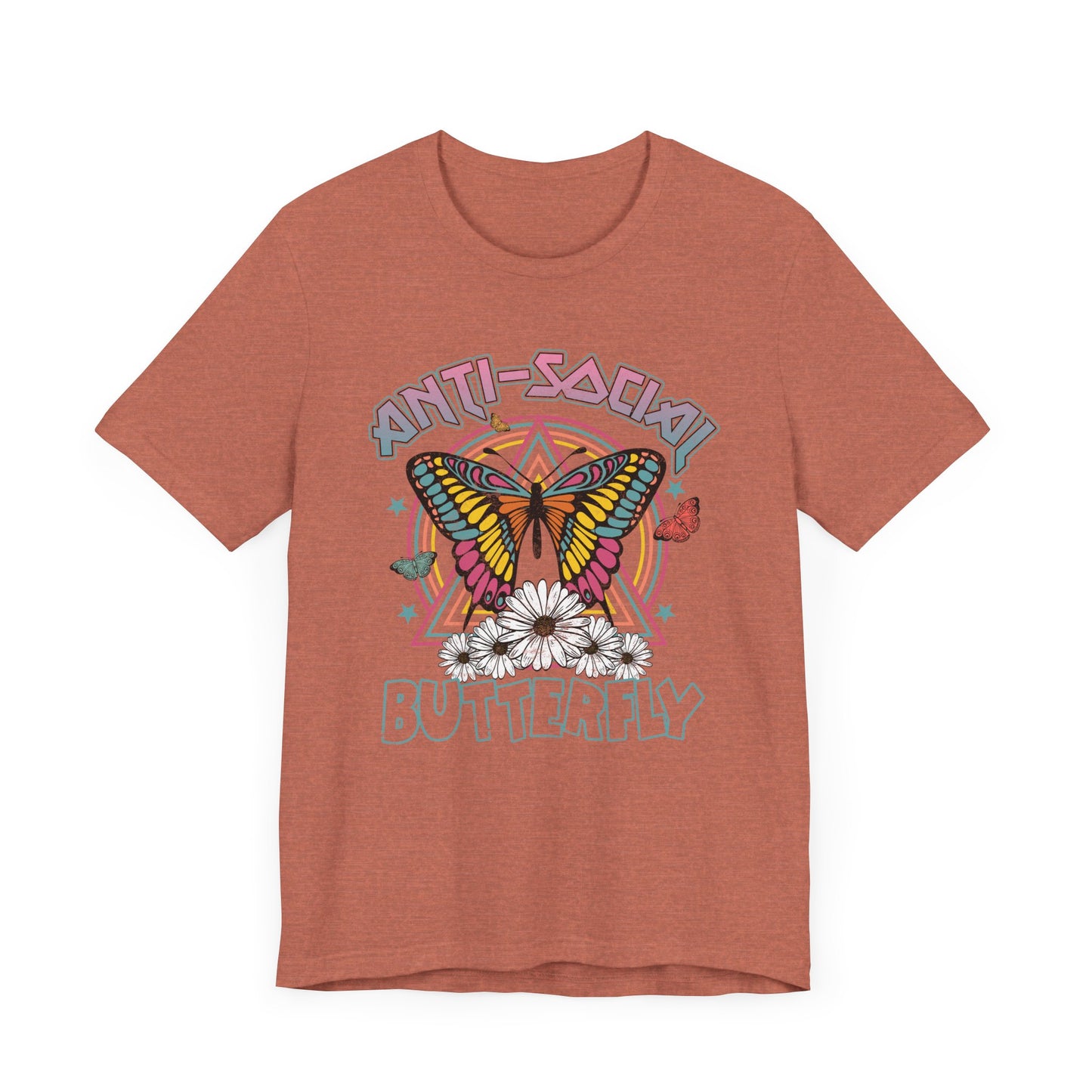 Unisex Tee Anti Social Butterfly T-Shirt