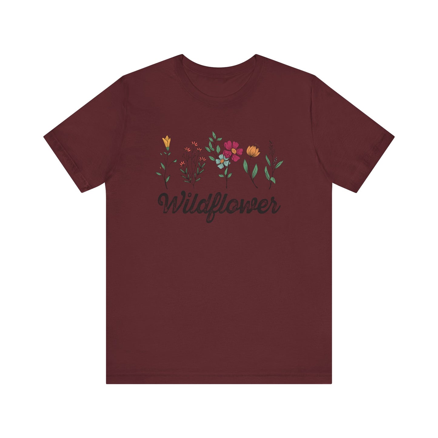 Wildflower Tee - Floral Tshirt for Nature Lovers