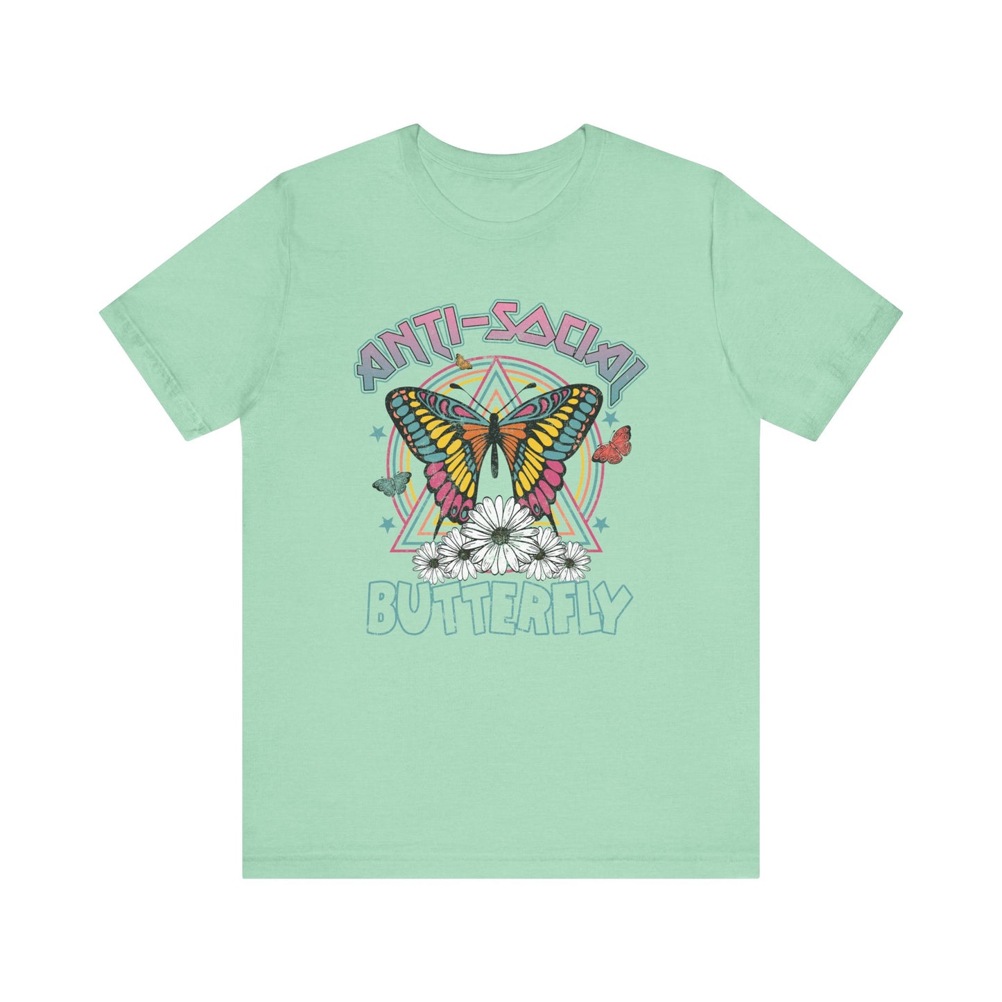 Unisex Tee Anti Social Butterfly T-Shirt