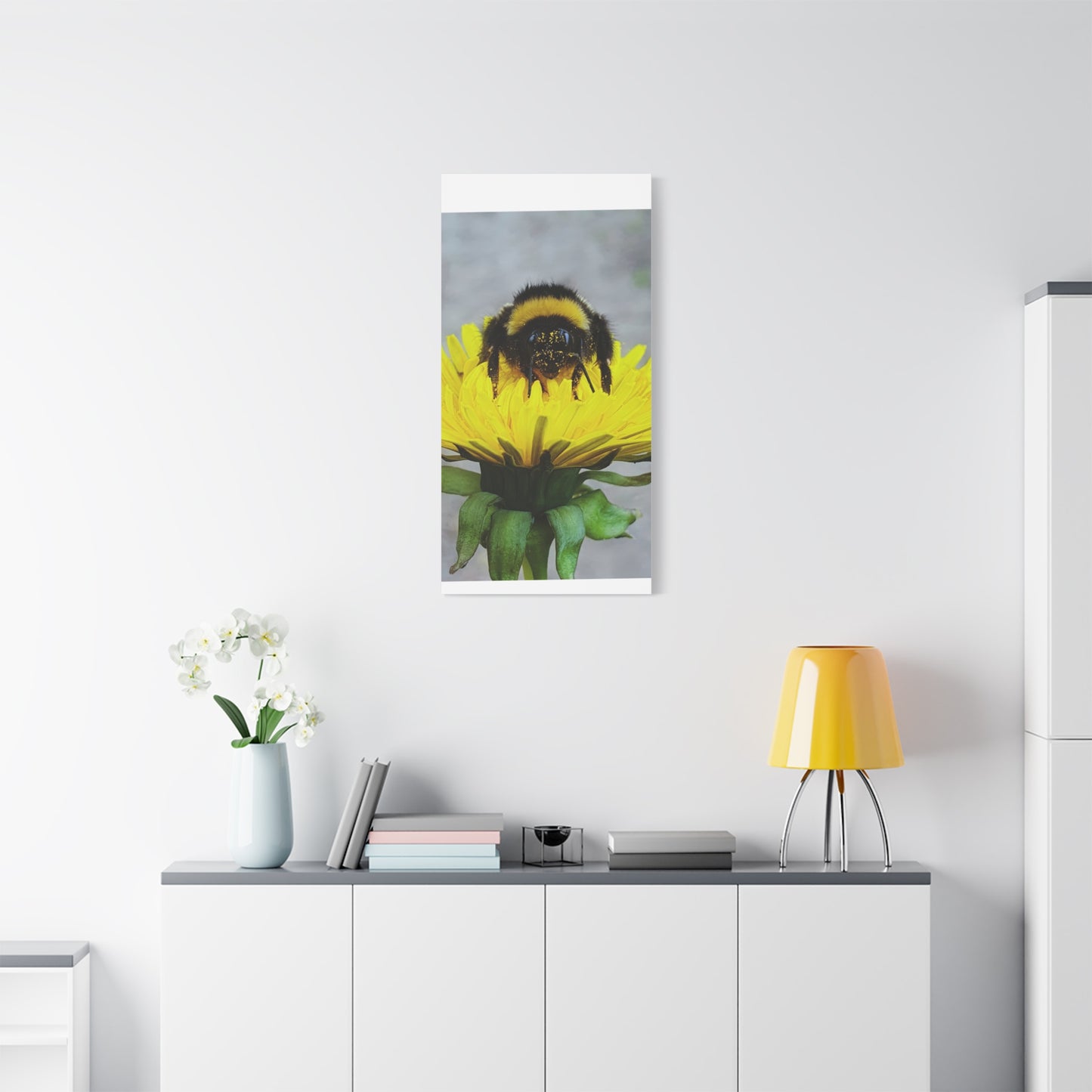 Canvas Nature Photograph Bee Print