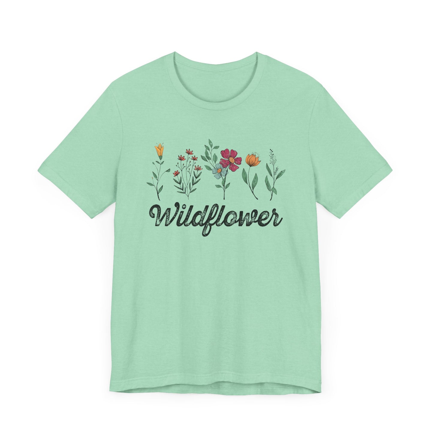 Wildflower Tee - Floral Tshirt for Nature Lovers