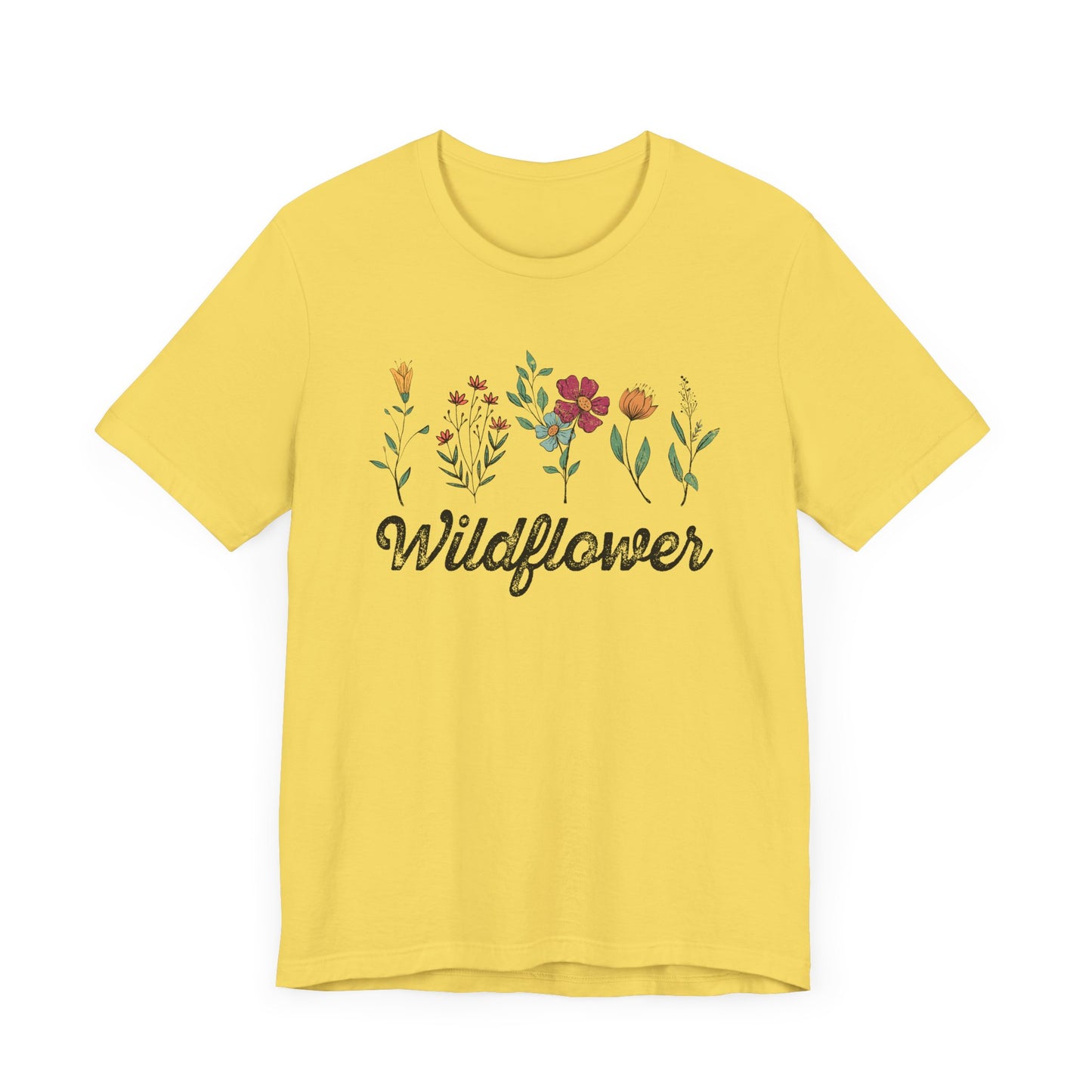 Wildflower Tee - Floral Tshirt for Nature Lovers