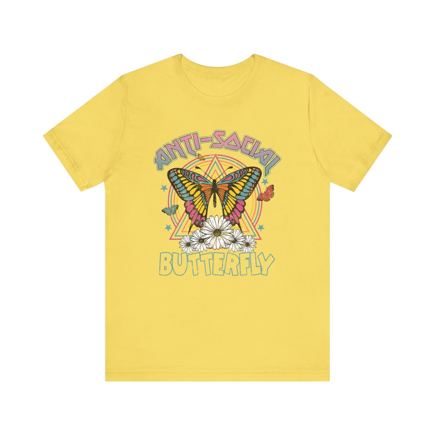 Unisex Tee Anti Social Butterfly T-Shirt