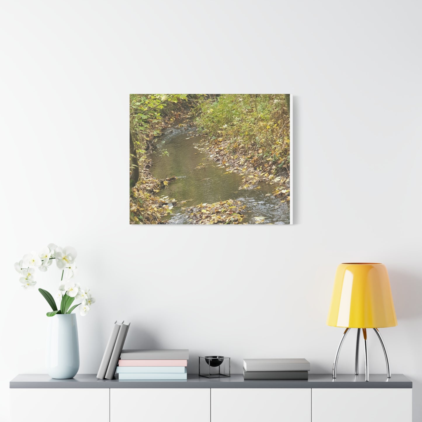 Canvas Print Autumn Water