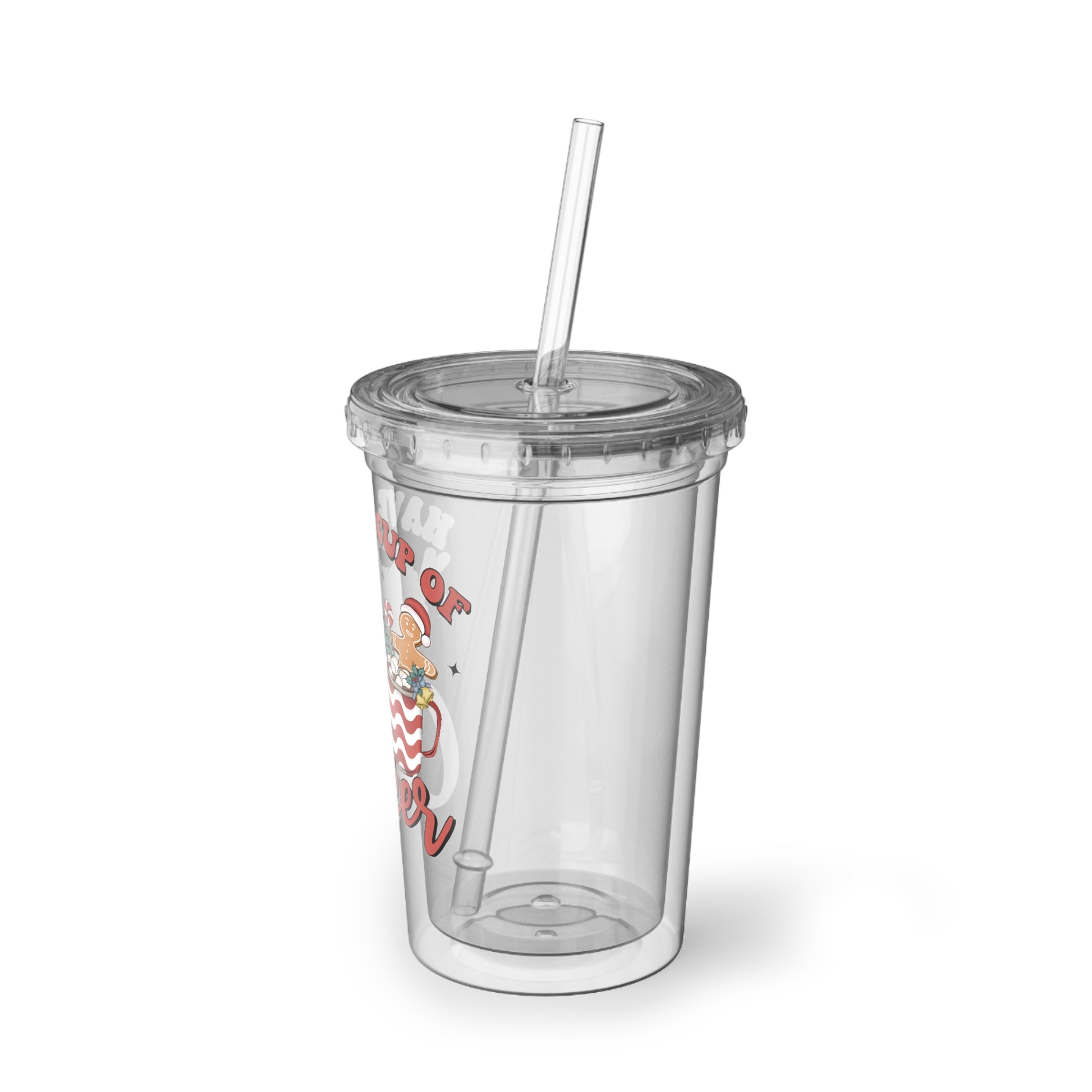Suave Acrylic Cup for christmas
