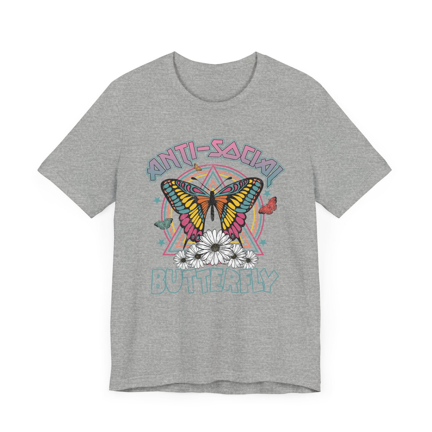 Unisex Tee Anti Social Butterfly T-Shirt