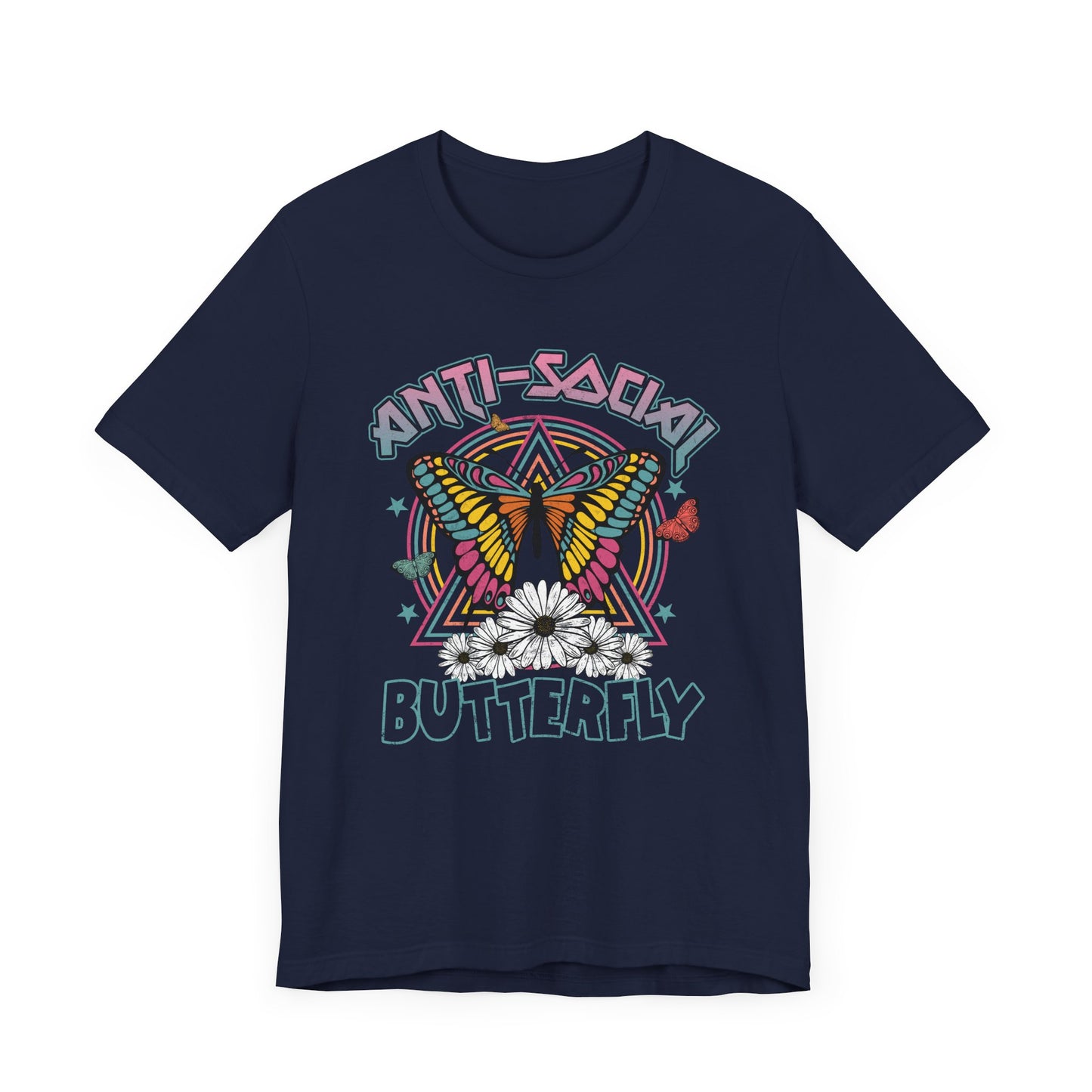 Unisex Tee Anti Social Butterfly T-Shirt