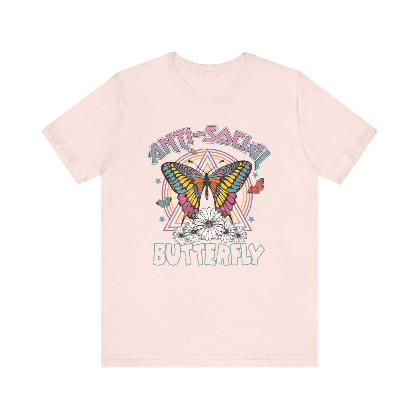 Unisex Tee Anti Social Butterfly T-Shirt