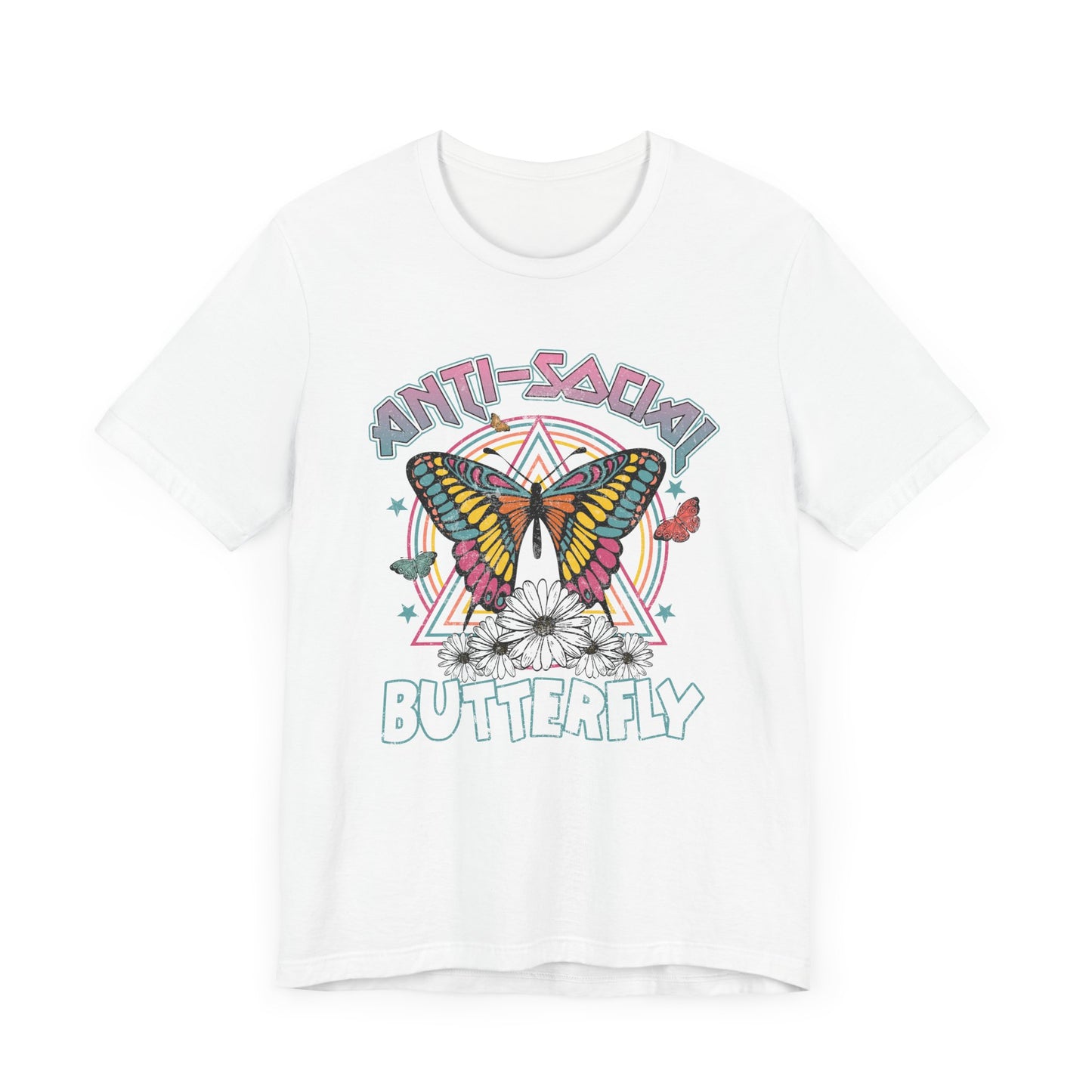 Unisex Tee Anti Social Butterfly T-Shirt