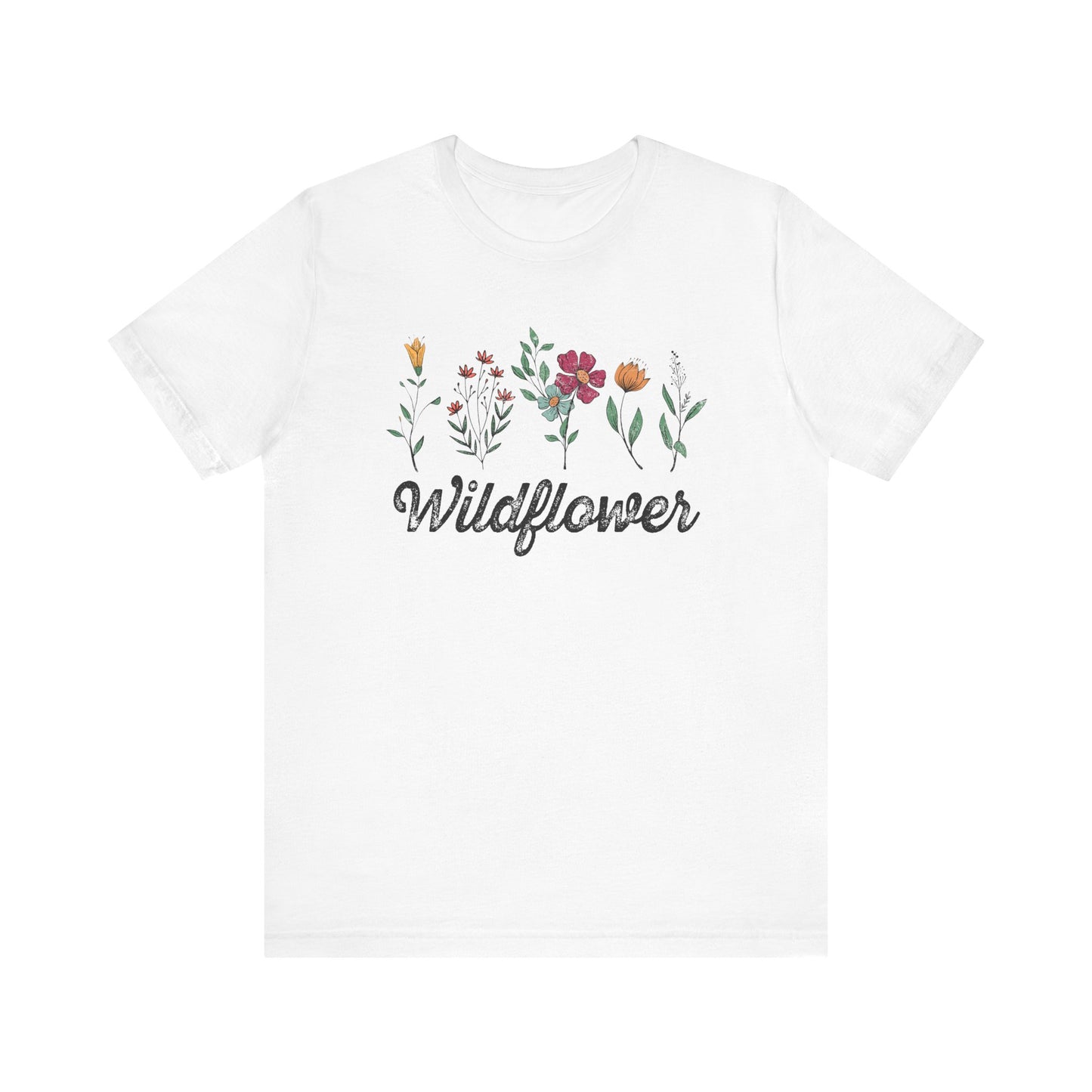 Wildflower Tee - Floral Tshirt for Nature Lovers