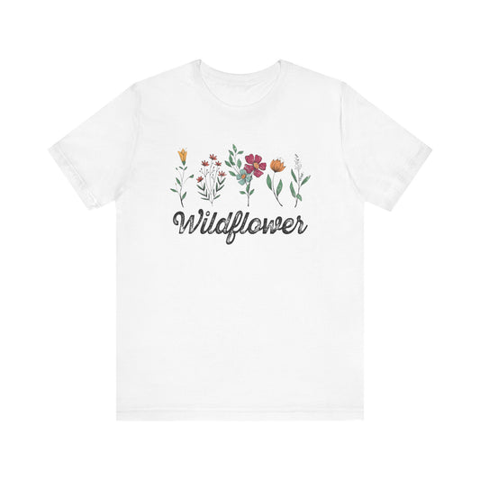 Wildflower Tee - Floral Tshirt for Nature Lovers