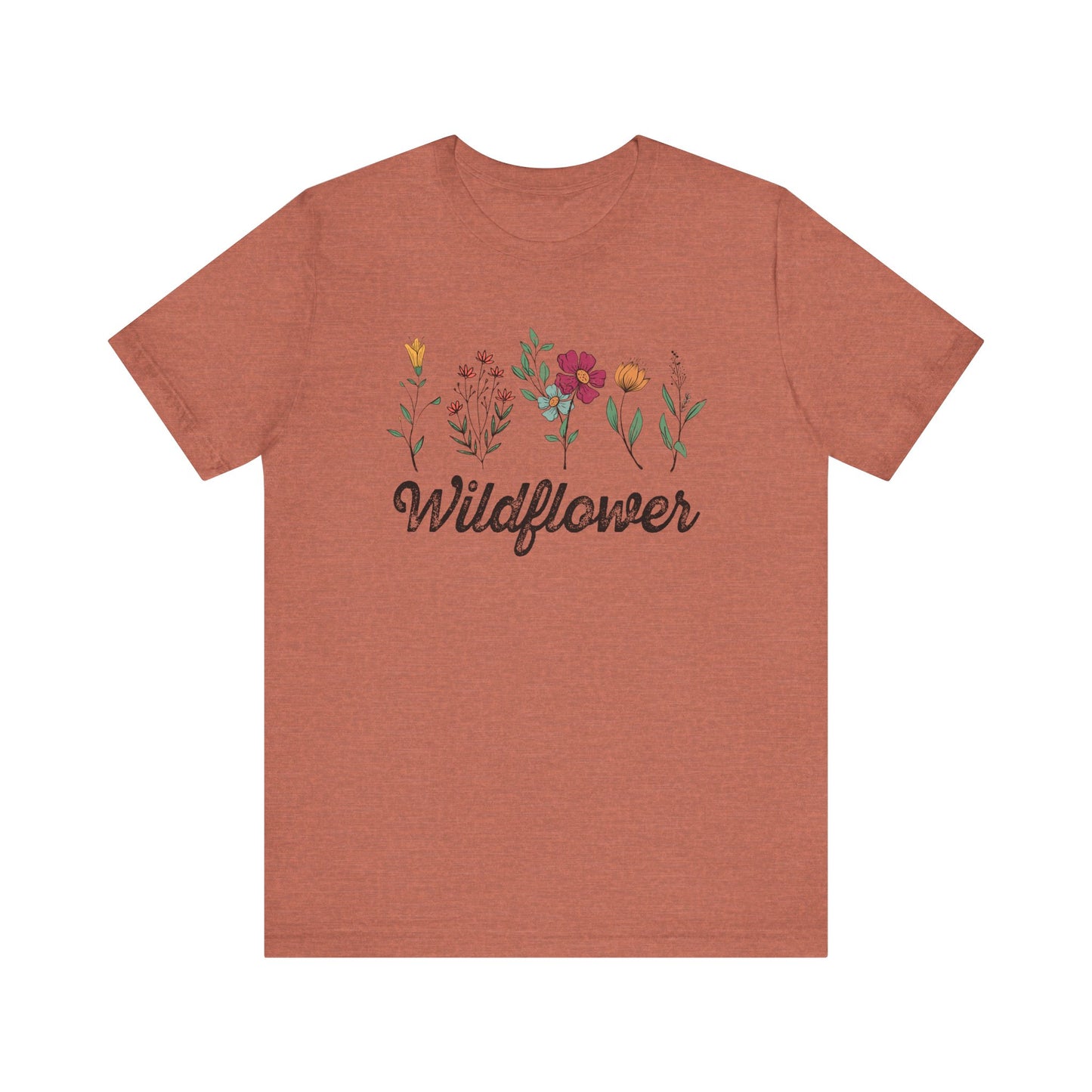 Wildflower Tee - Floral Tshirt for Nature Lovers