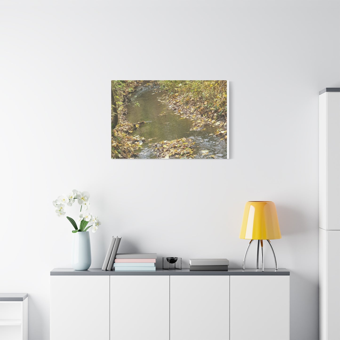 Canvas Print Autumn Water