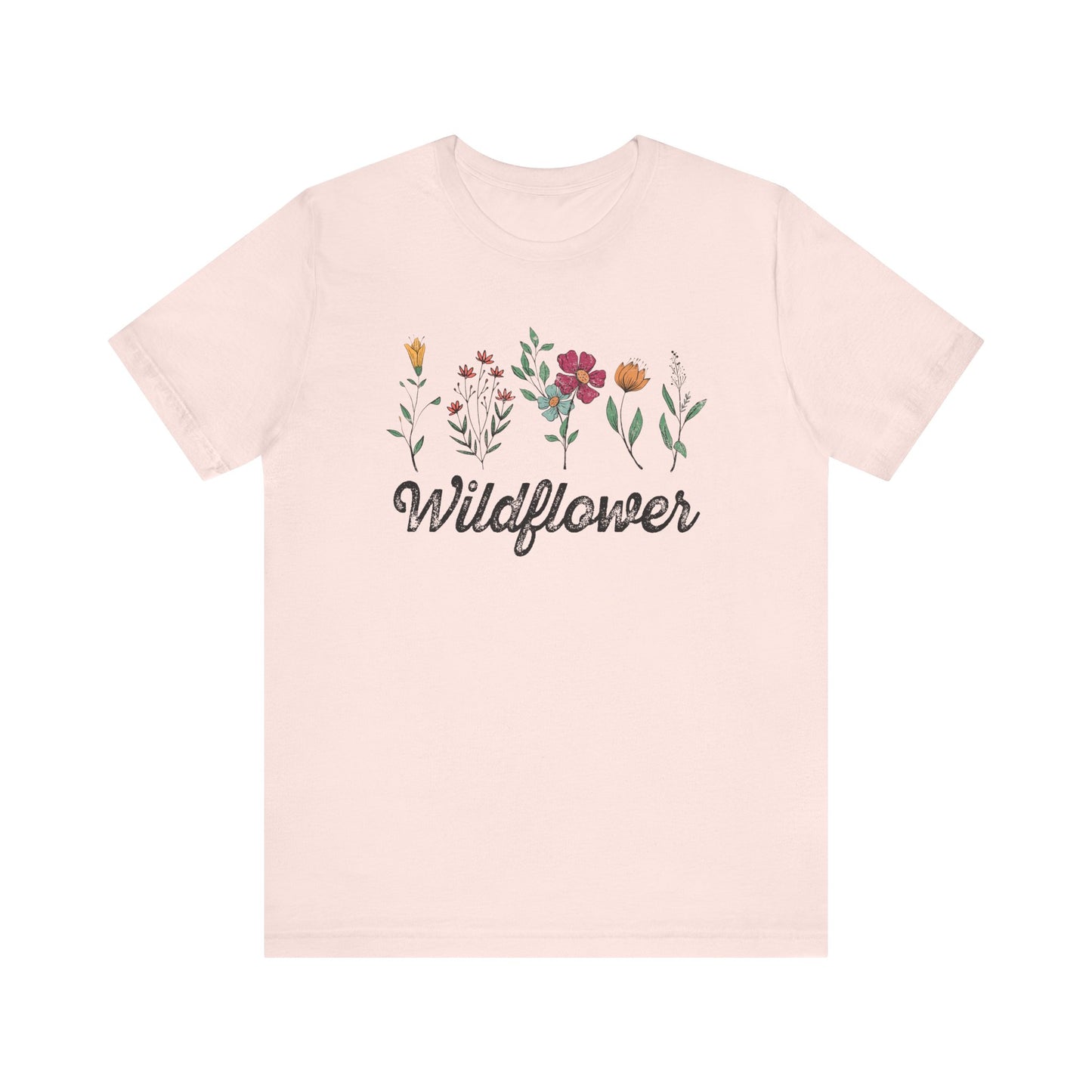 Wildflower Tee - Floral Tshirt for Nature Lovers