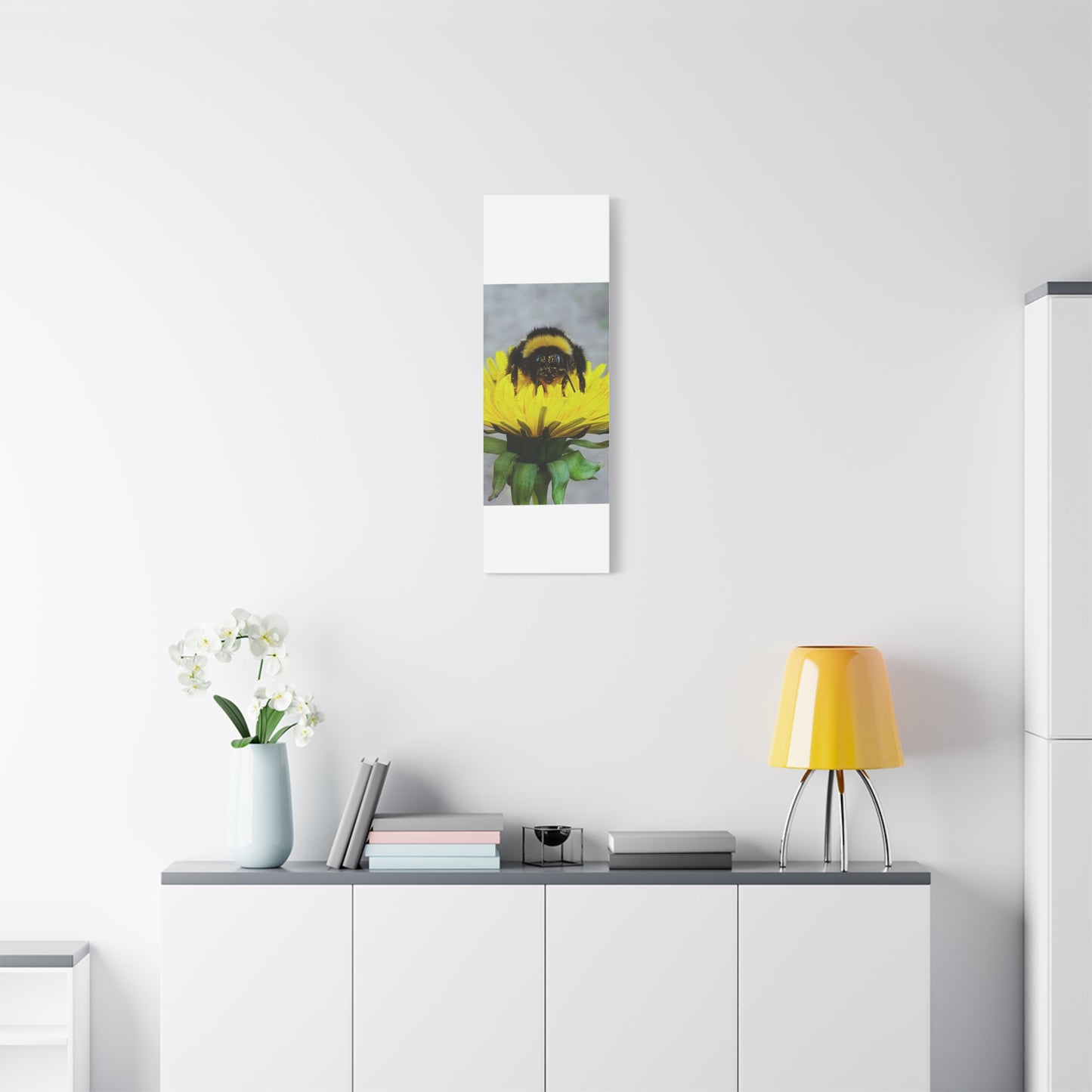 Canvas Nature Photograph Bee Print