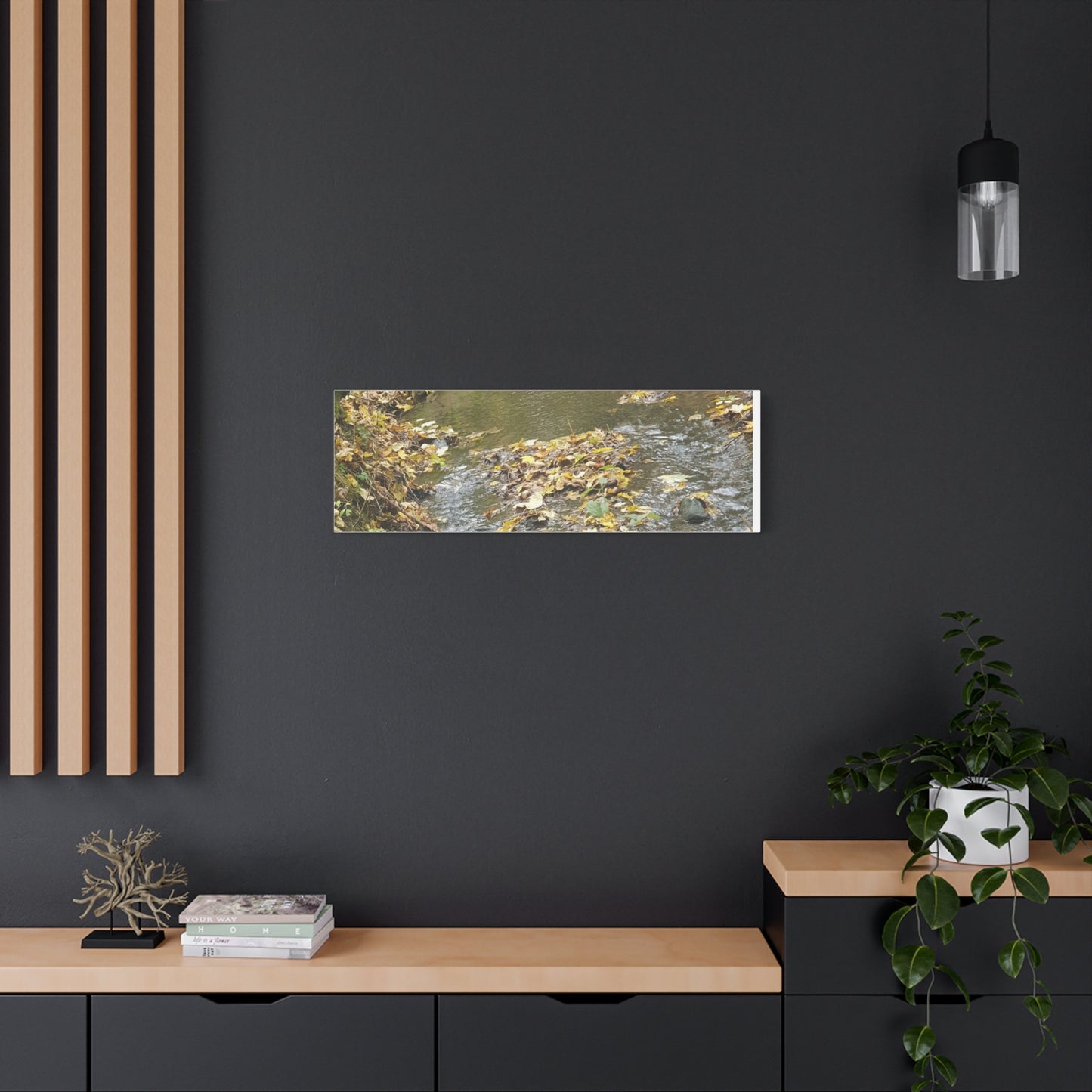 Canvas Print Autumn Water