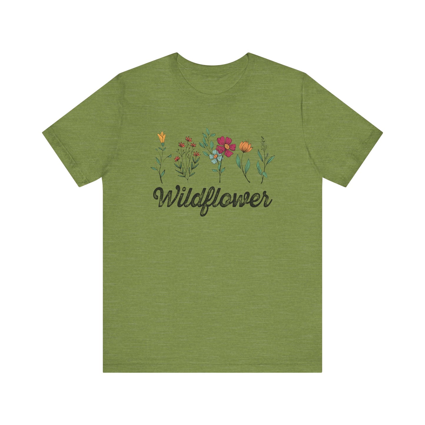 Wildflower Tee - Floral Tshirt for Nature Lovers