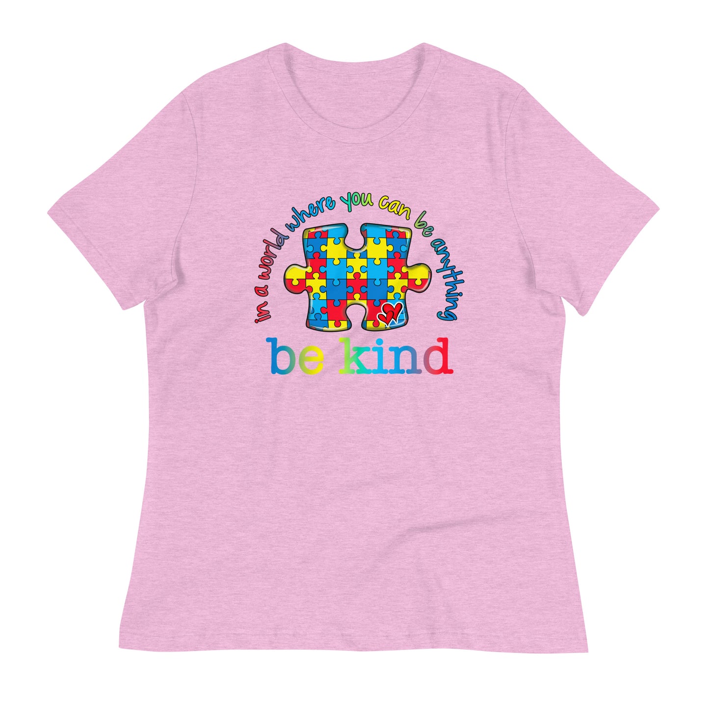 Women's Relaxed T-Shirt Autism T-shirt