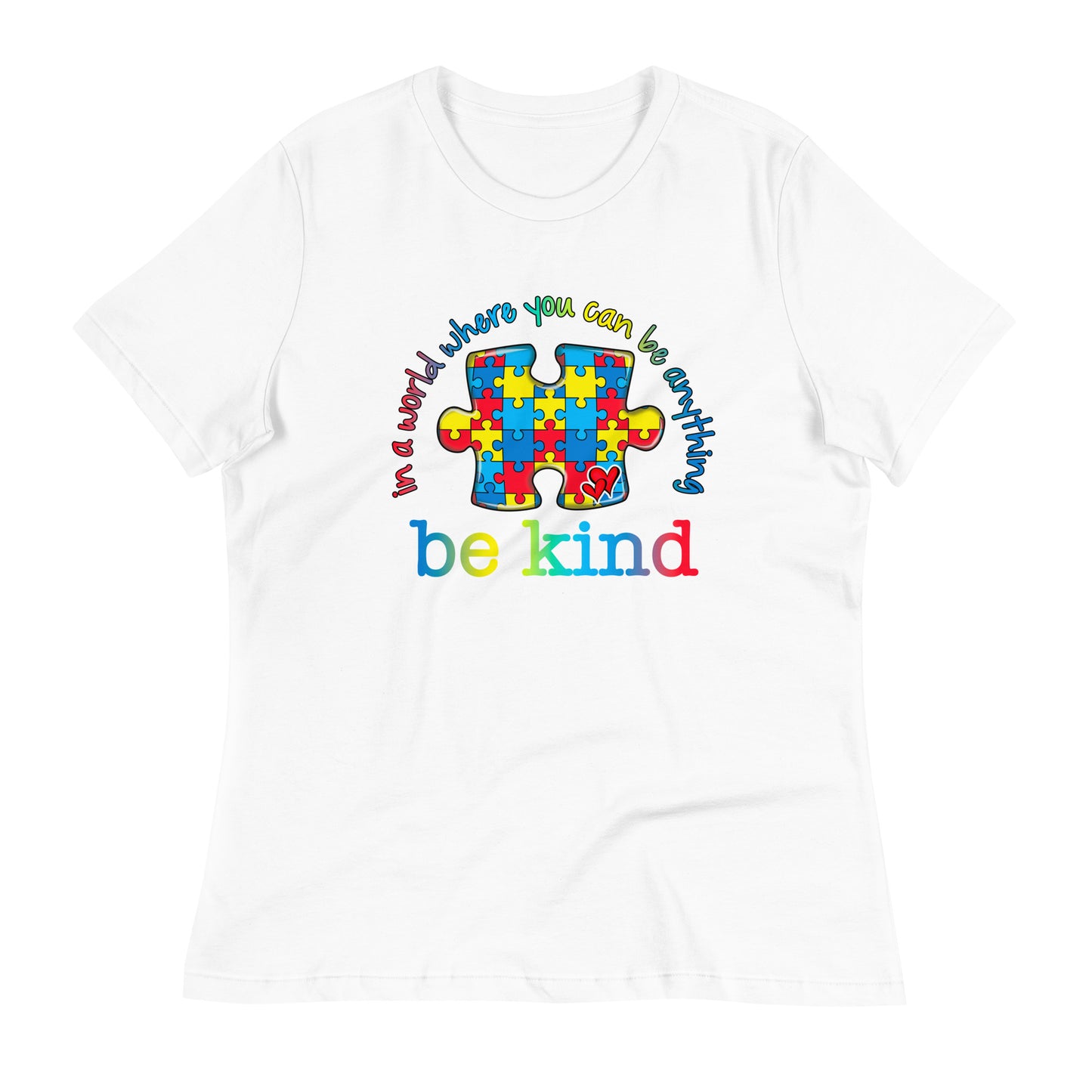 Women's Relaxed T-Shirt Autism T-shirt